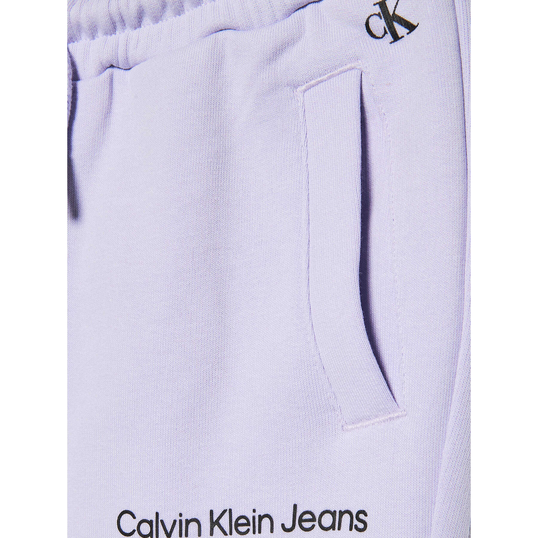 Calvin Klein Jeans Долнище анцуг Logo IG0IG01509 Виолетов Relaxed Fit - Pepit.bg