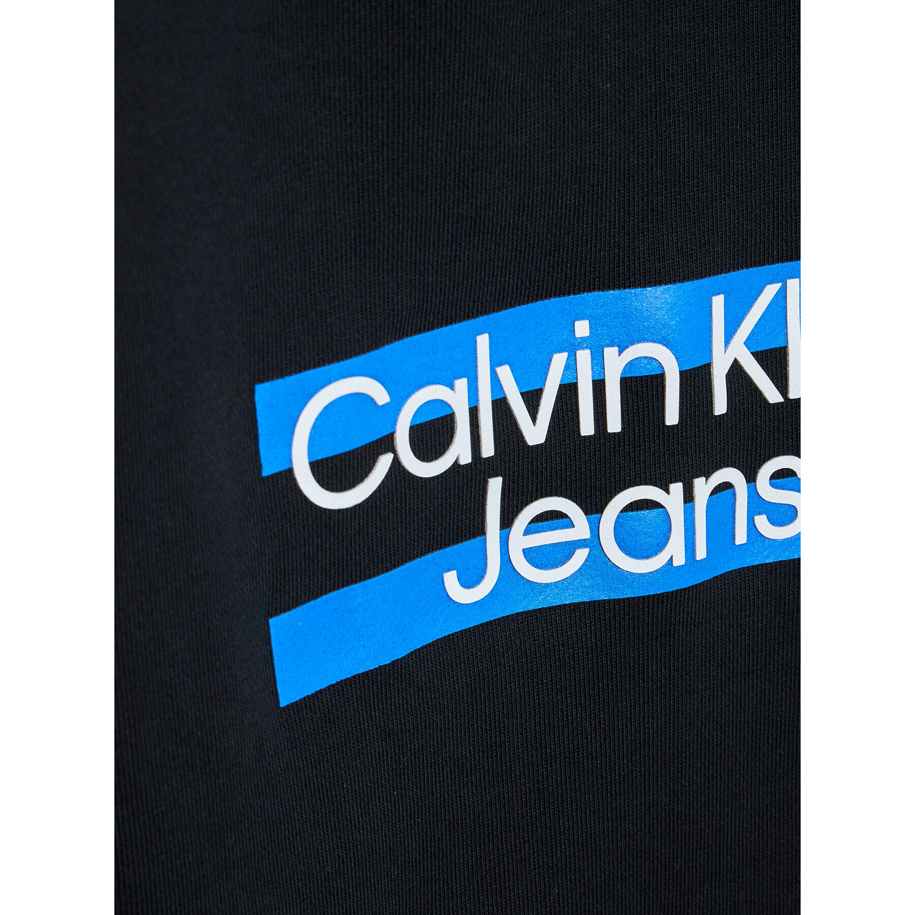 Calvin Klein Jeans Долнище анцуг Maxi Block Logo IB0IB01591 Черен Regular Fit - Pepit.bg