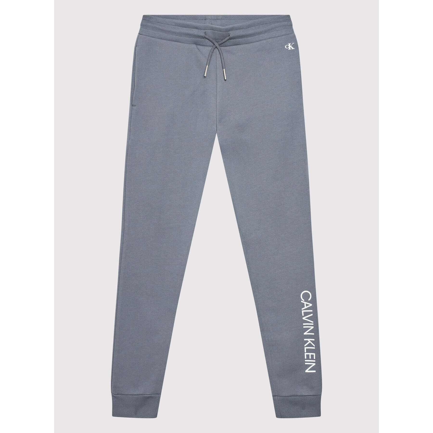 Calvin Klein Jeans Долнище анцуг Institutional Logo IB0IB00954 Сив Regular Fit - Pepit.bg