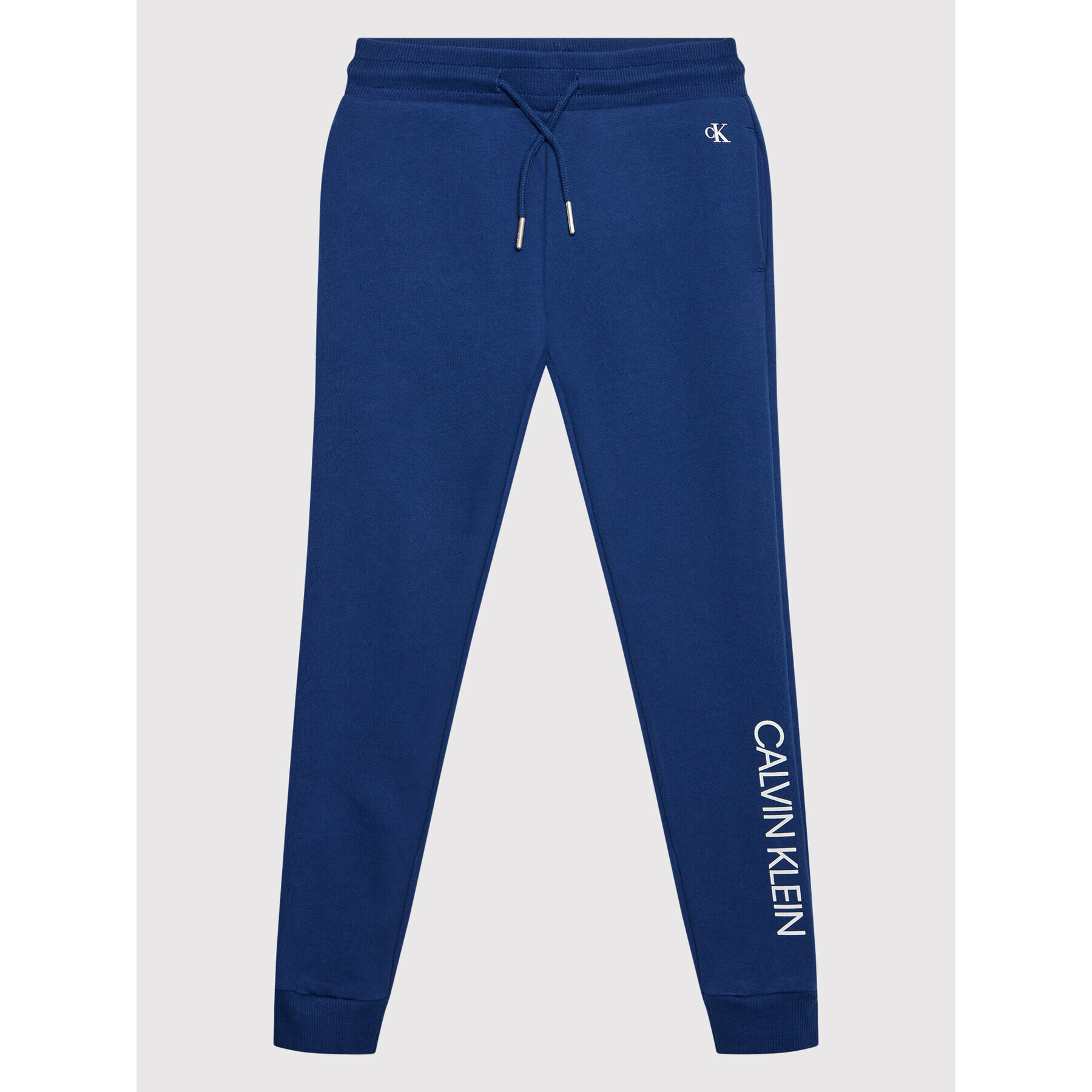 Calvin Klein Jeans Долнище анцуг Institutional Logo IB0IB00954 Тъмносин Regular Fit - Pepit.bg