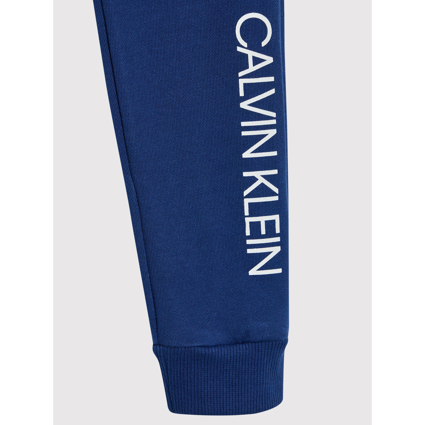 Calvin Klein Jeans Долнище анцуг Institutional Logo IB0IB00954 Тъмносин Regular Fit - Pepit.bg