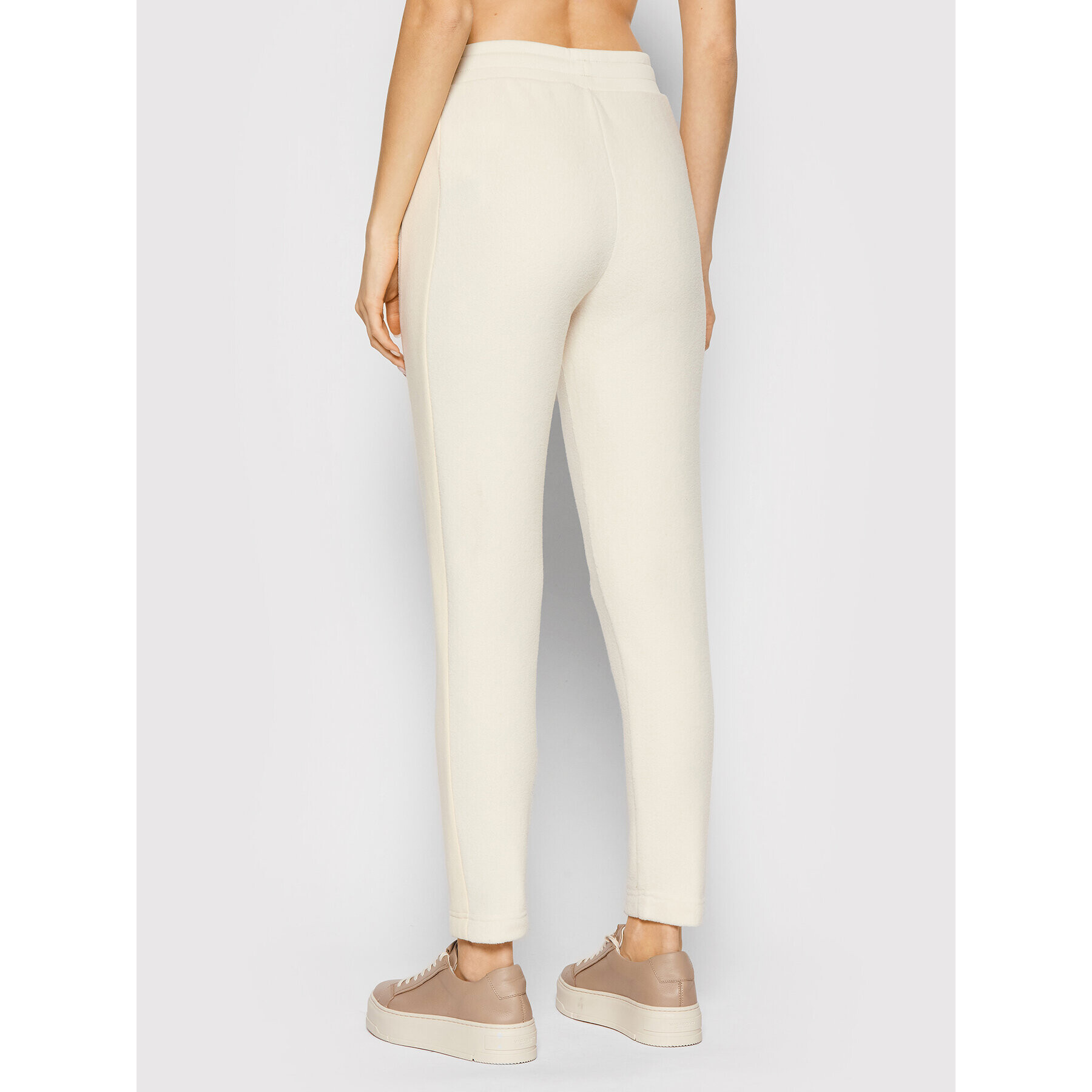 Calvin Klein Jeans Долнище анцуг J20J216583 Бежов Regular Fit - Pepit.bg