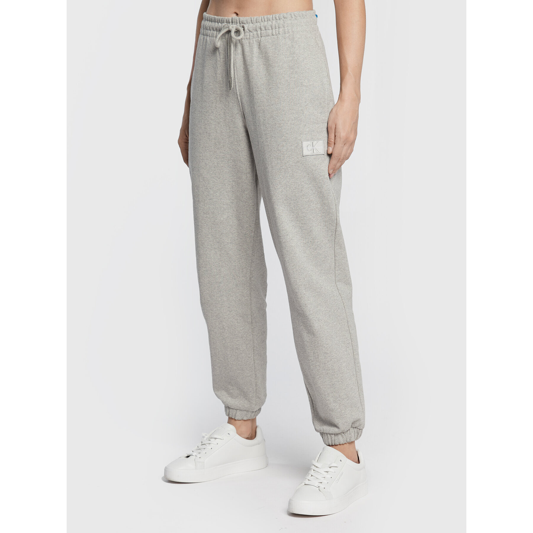 Calvin Klein Jeans Долнище анцуг J20J219737 Сив Relaxed Fit - Pepit.bg
