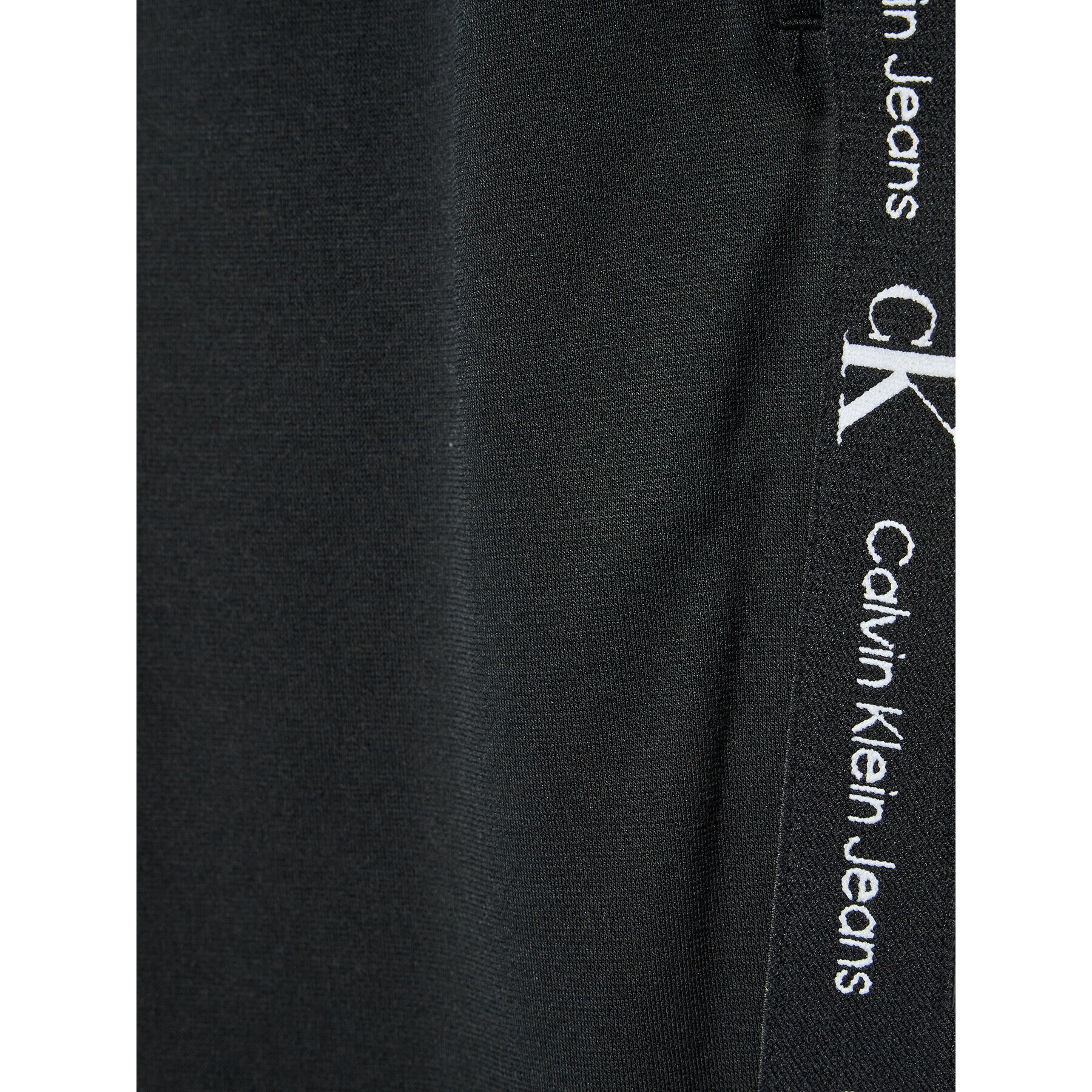 Calvin Klein Jeans Долнище анцуг Punto Logo IB0IB01187 Черен Regular Fit - Pepit.bg