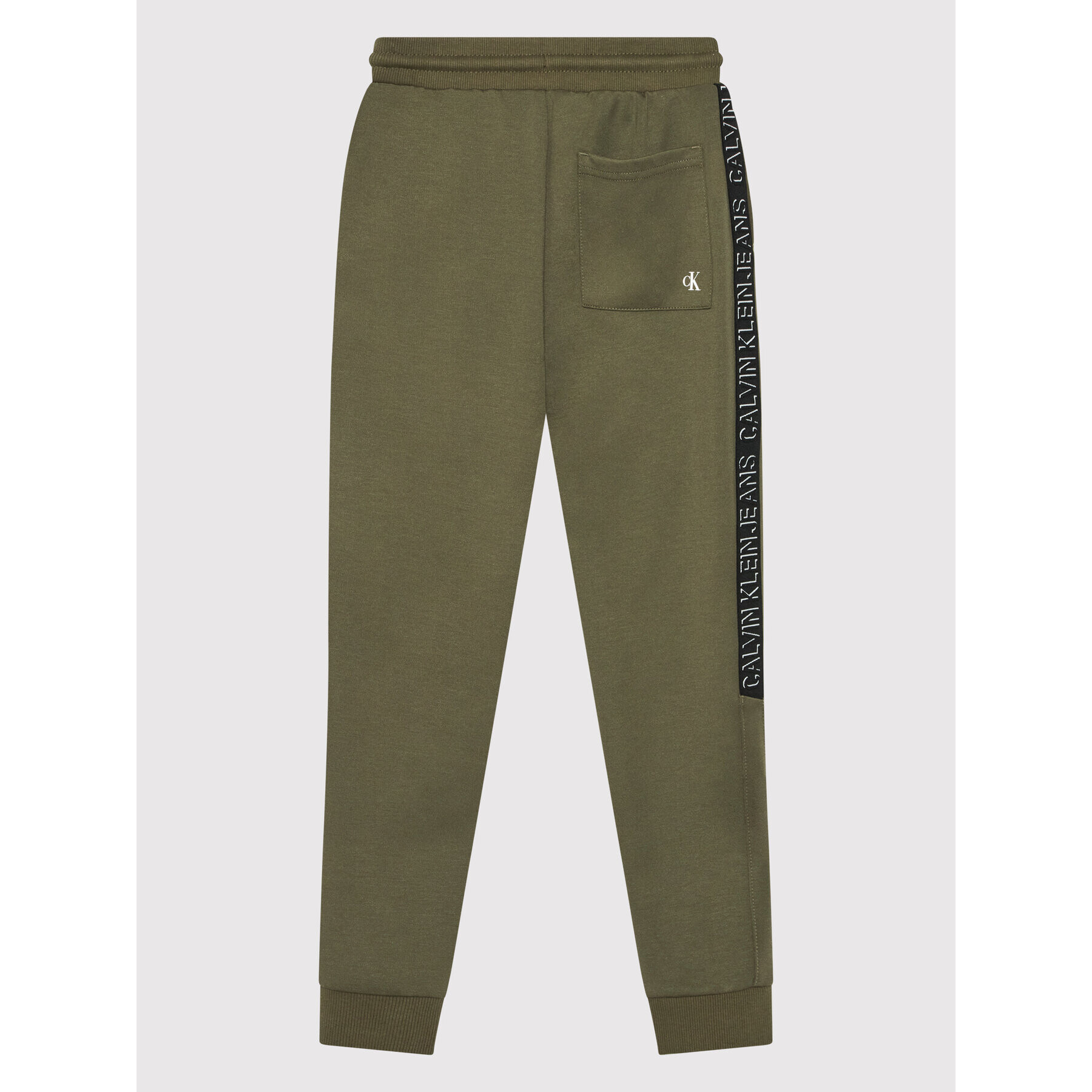 Calvin Klein Jeans Долнище анцуг Shadow Logo IB0IB01010 Зелен Regular Fit - Pepit.bg
