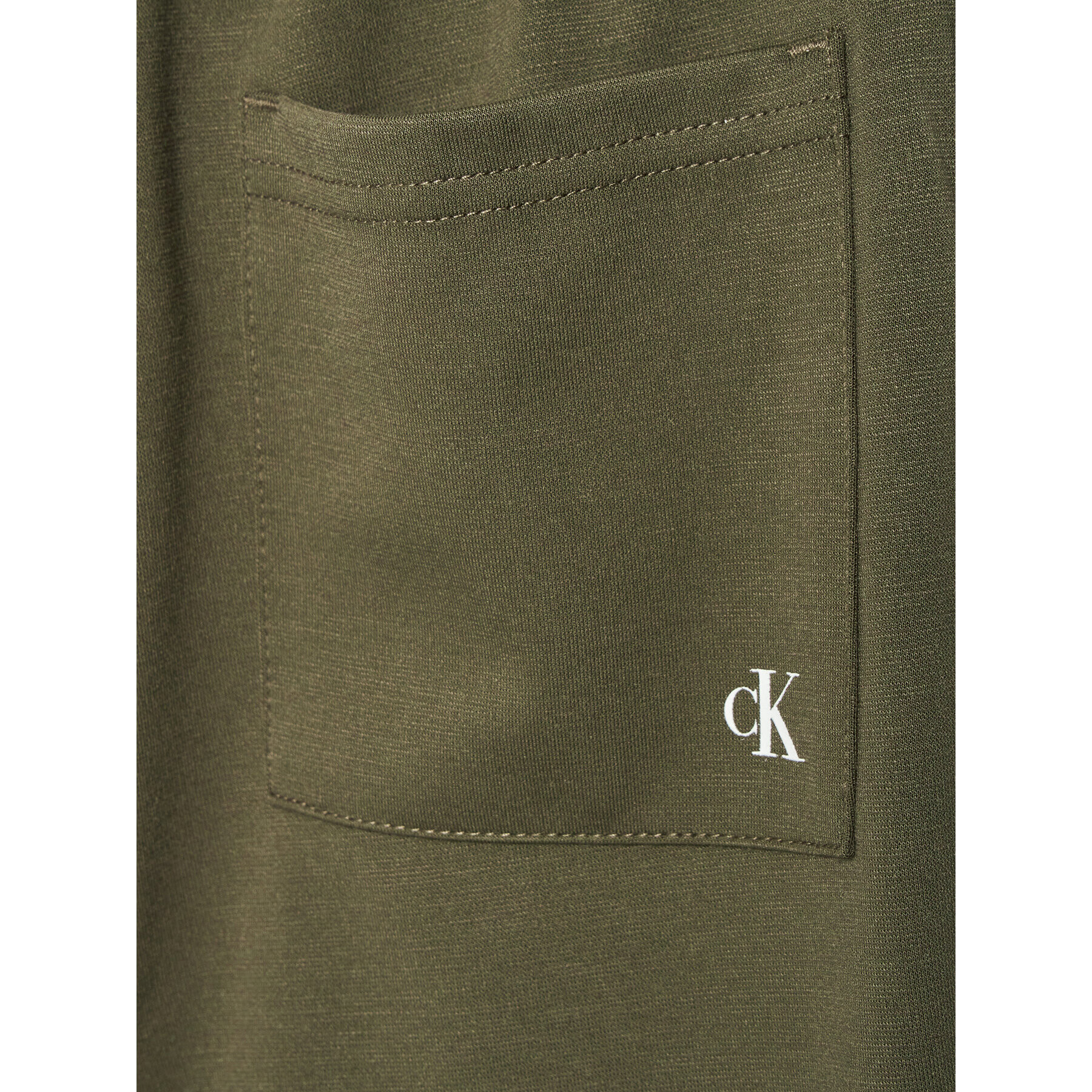 Calvin Klein Jeans Долнище анцуг Shadow Logo IB0IB01010 Зелен Regular Fit - Pepit.bg