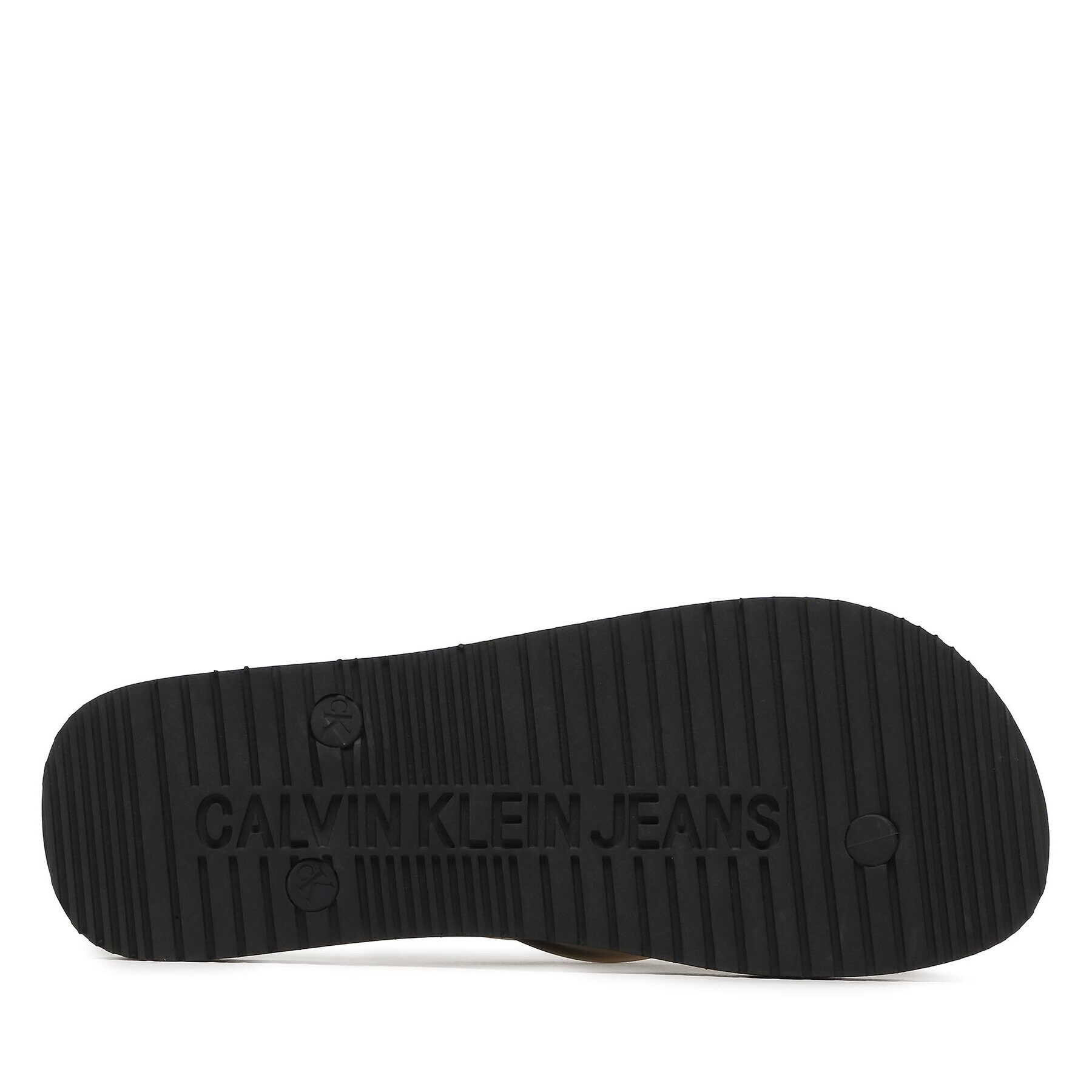 Calvin Klein Jeans Джапанки Beach Sandal Logo YM0YM00656 Черен - Pepit.bg