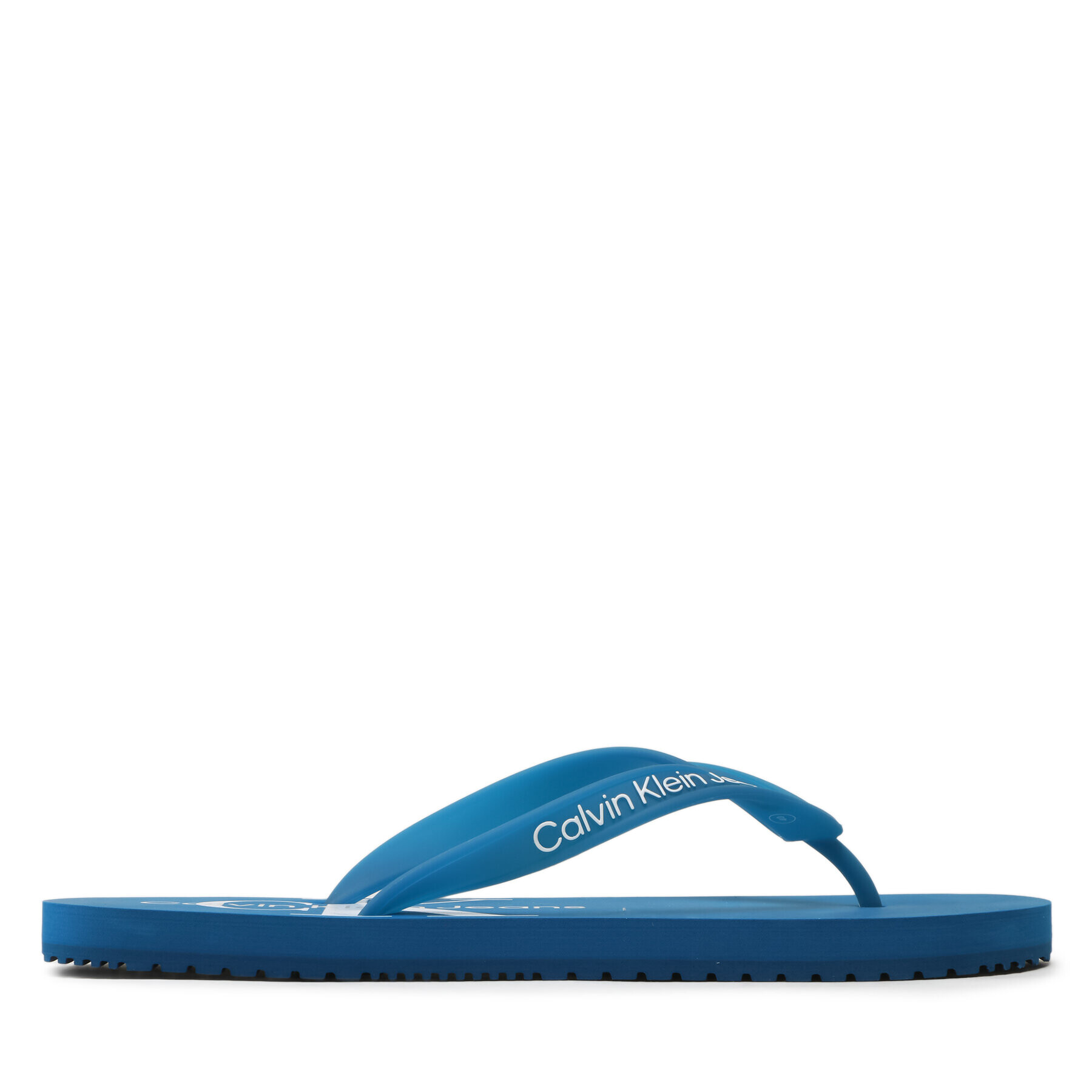 Calvin Klein Jeans Джапанки Beach Sandal Monogram Tpu YM0YM00838 Син - Pepit.bg