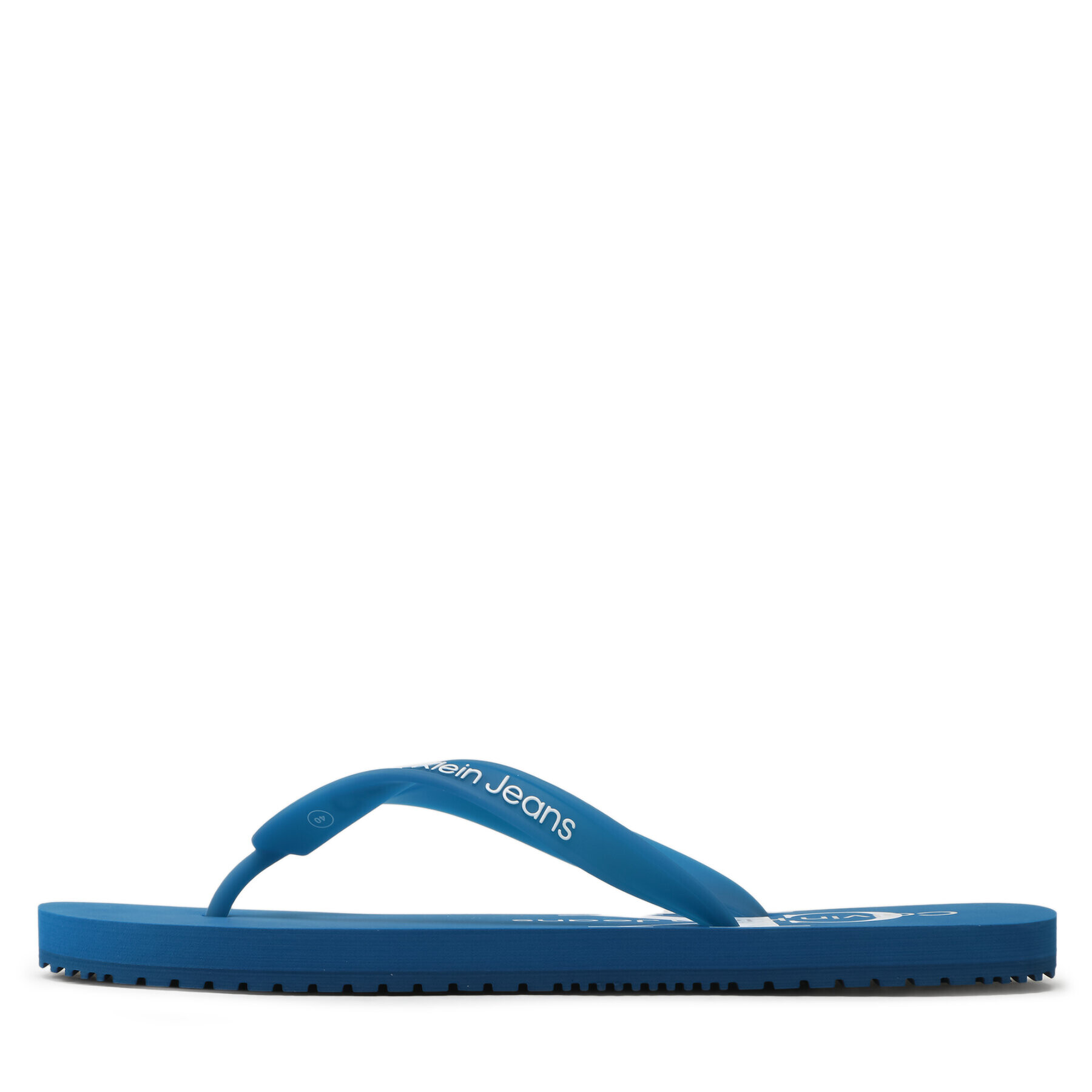 Calvin Klein Jeans Джапанки Beach Sandal Monogram Tpu YM0YM00838 Син - Pepit.bg