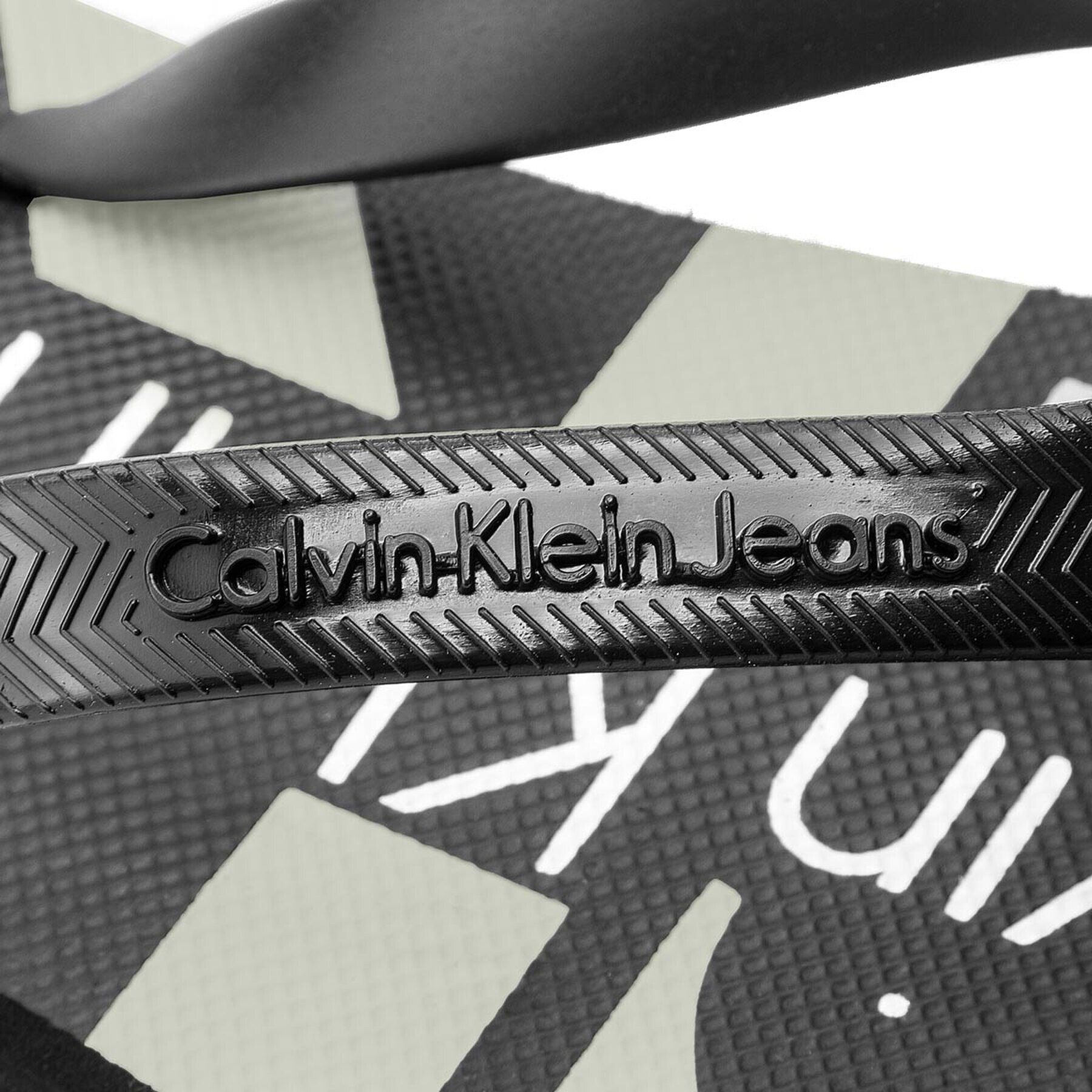 Calvin Klein Jeans Джапанки Dash S0063 Черен - Pepit.bg
