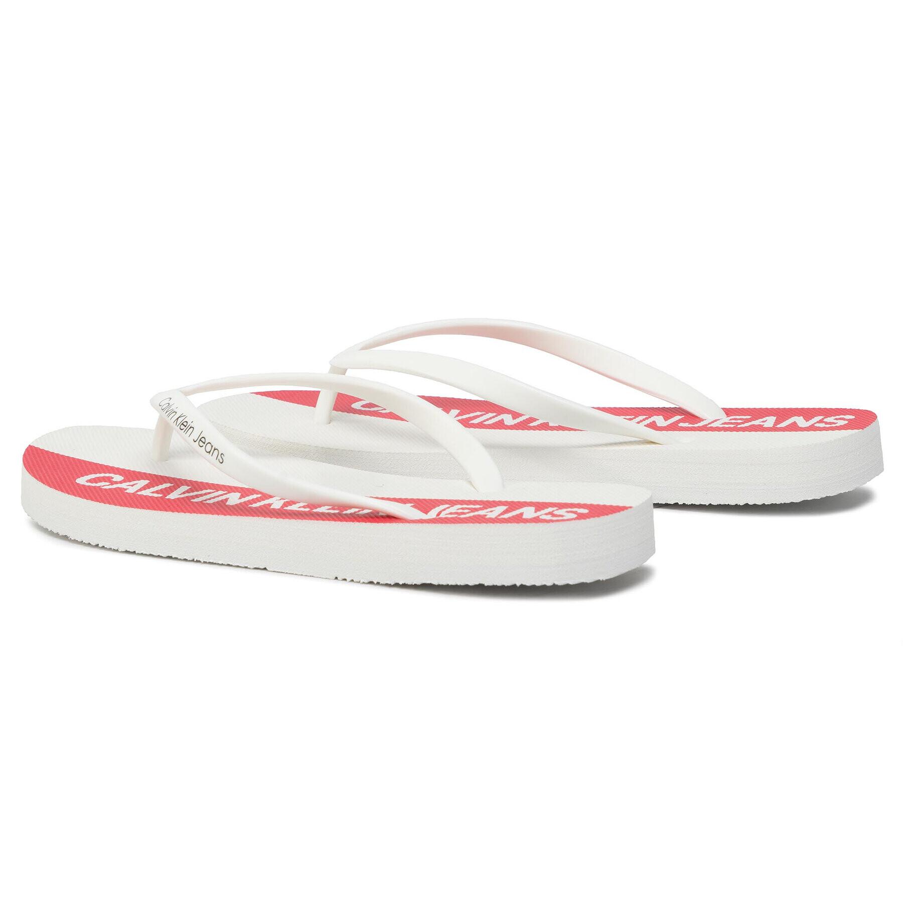 Calvin Klein Jeans Джапанки Dori R7783 Бял - Pepit.bg