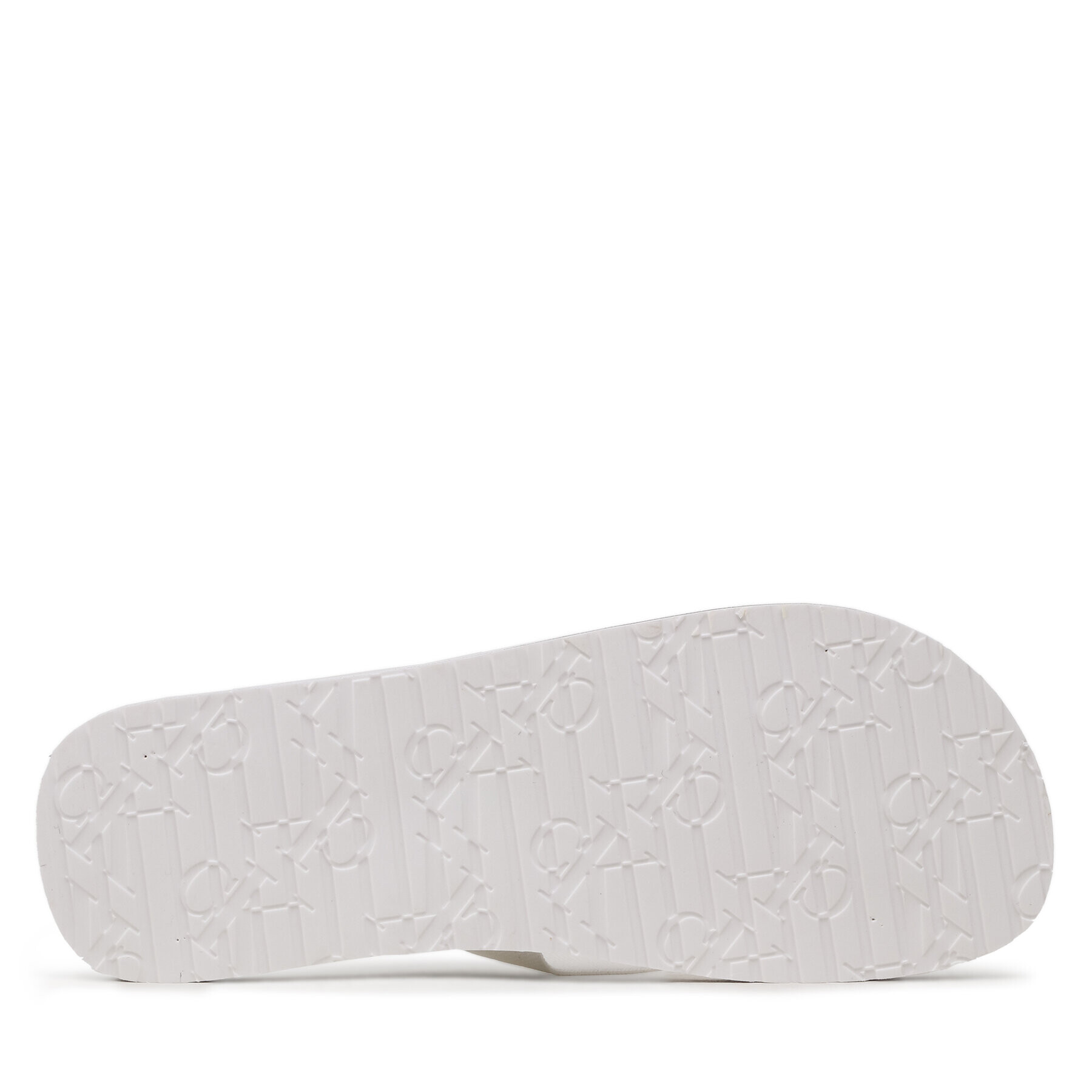 Calvin Klein Jeans Джапанки Flip Flop Webbing YM0YM00732 Бял - Pepit.bg