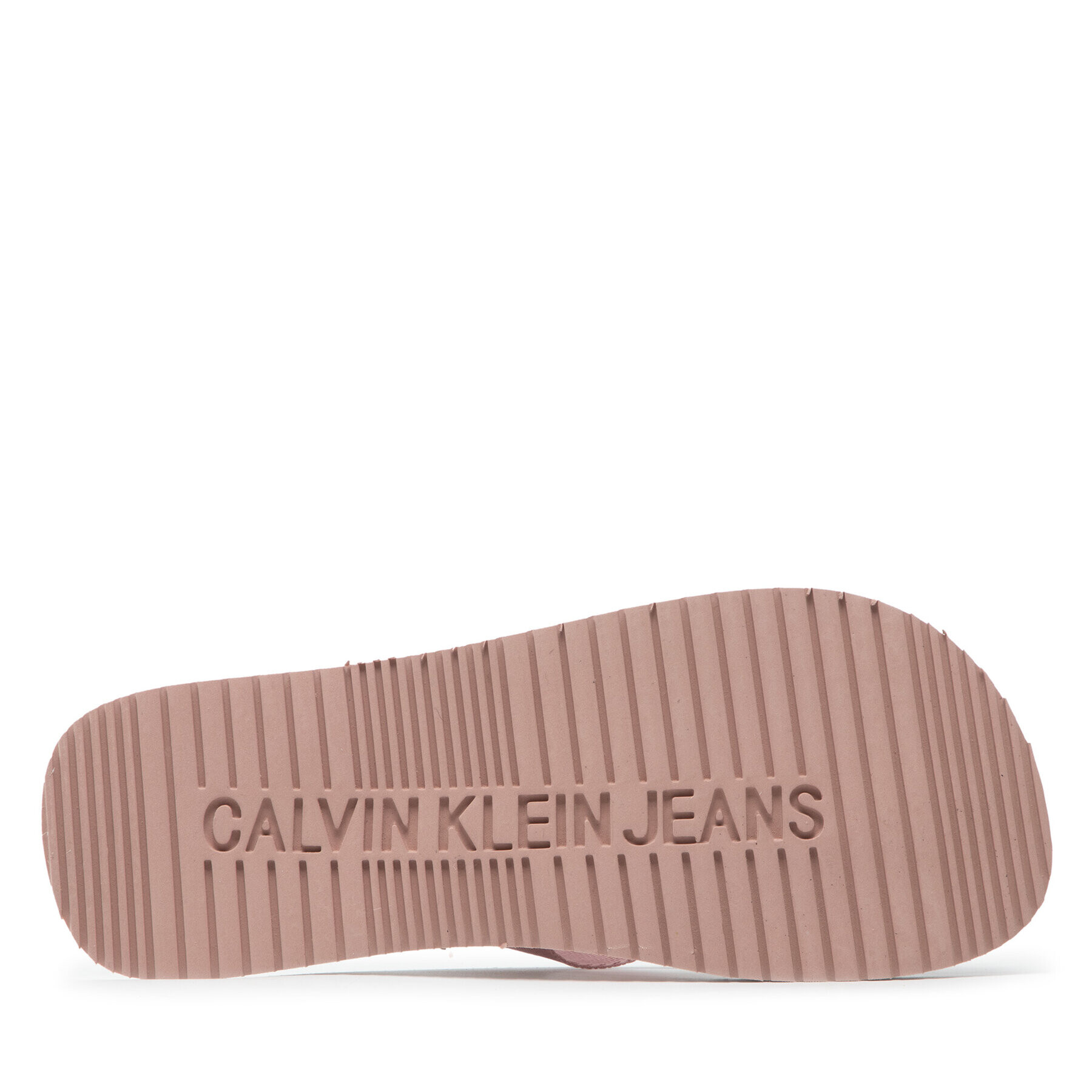 Calvin Klein Jeans Джапанки Flipflop Webbing 2 YW0YW00651 Розов - Pepit.bg