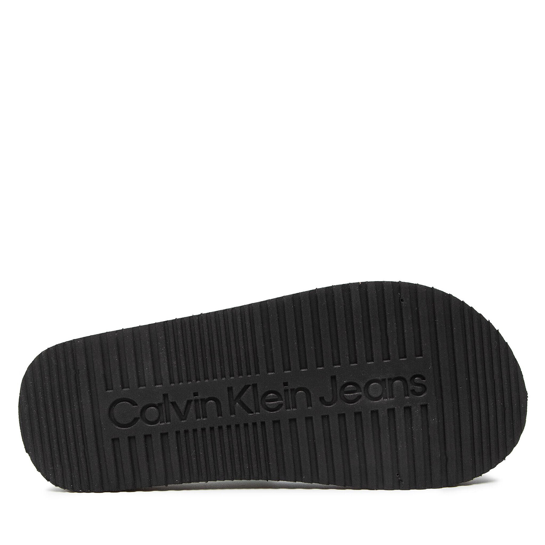 Calvin Klein Jeans Джапанки Logo Print Flip Flop V3X8-80156-0058 M Бял - Pepit.bg