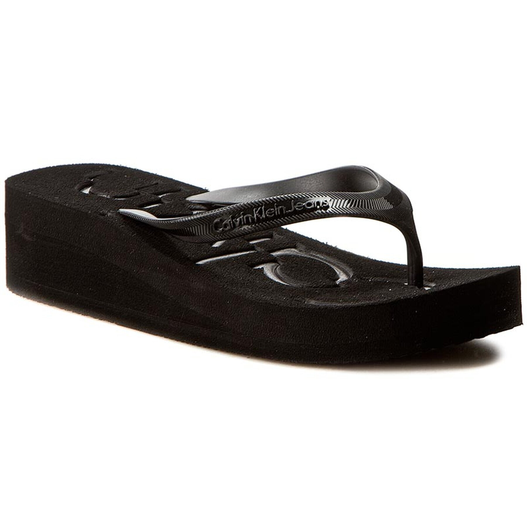 Calvin Klein Jeans Джапанки Tamber R4117 Черен - Pepit.bg