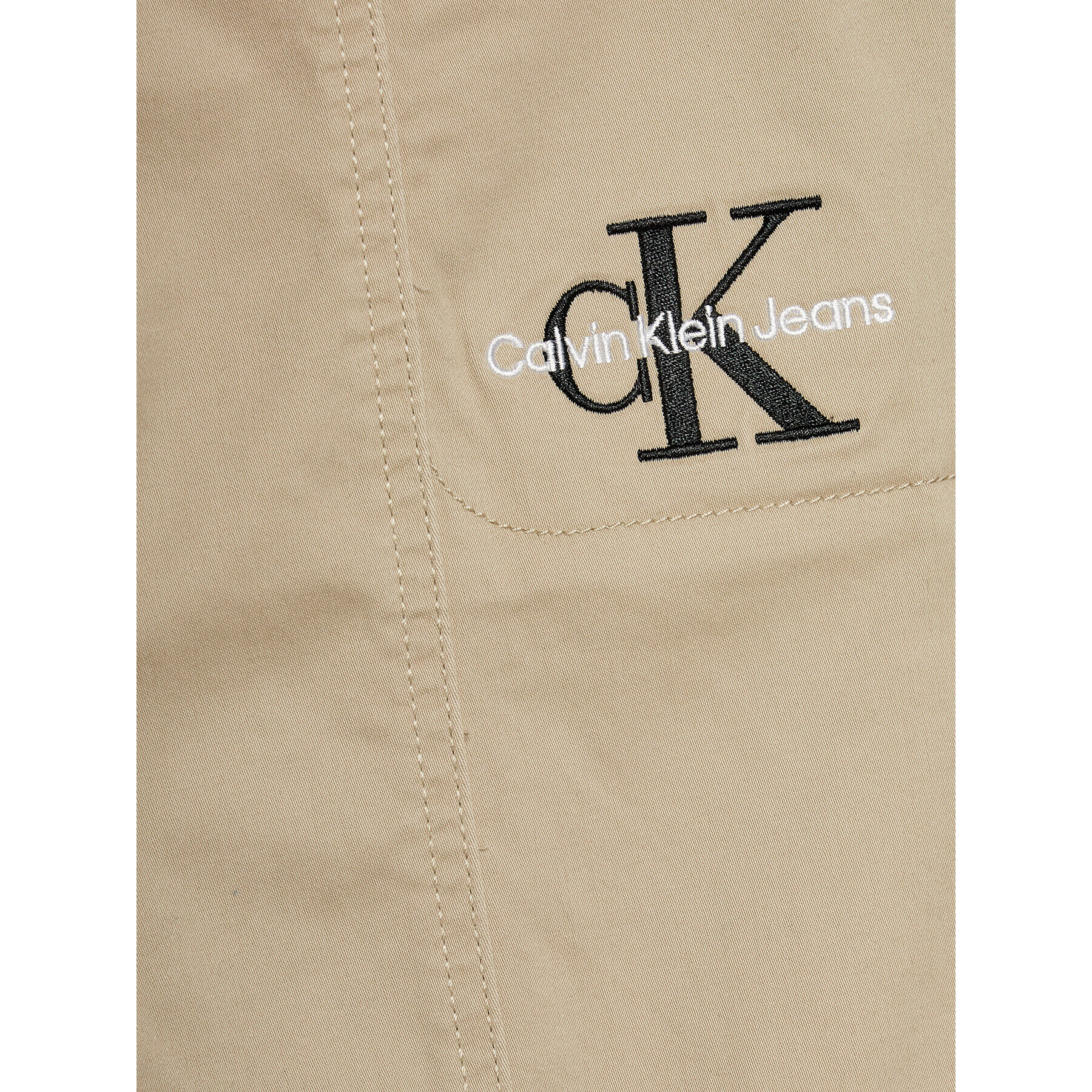Calvin Klein Jeans Джогъри IB0IB01675 Бежов Regular Fit - Pepit.bg