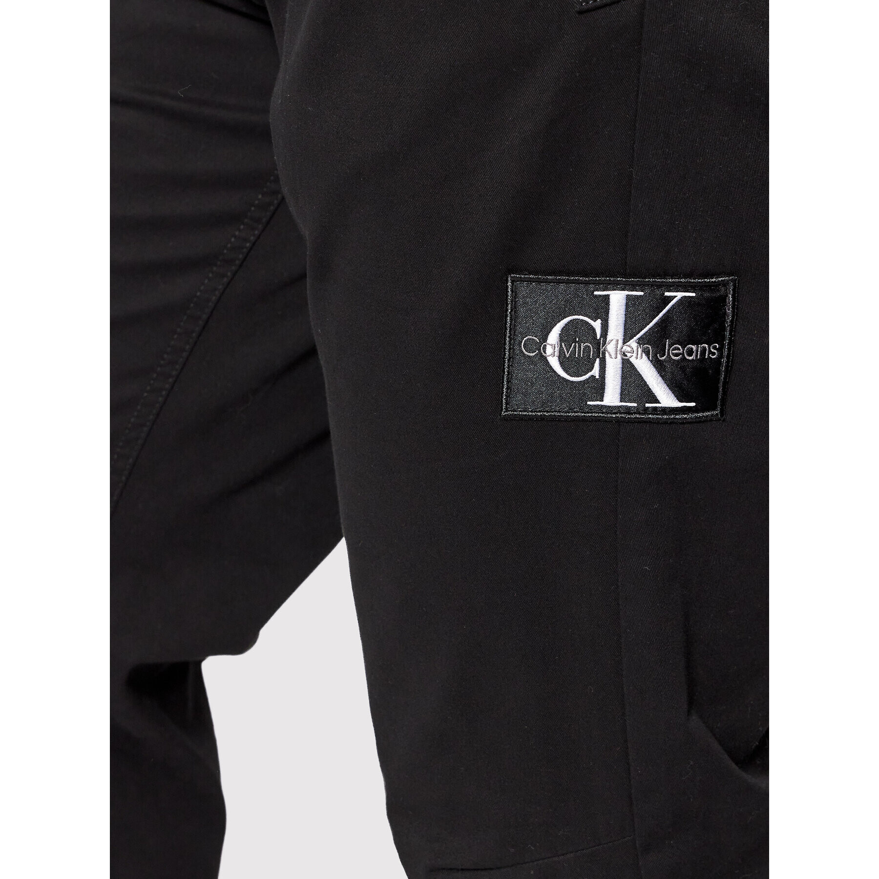 Calvin Klein Jeans Джогъри J30J319656 Черен Regular Fit - Pepit.bg