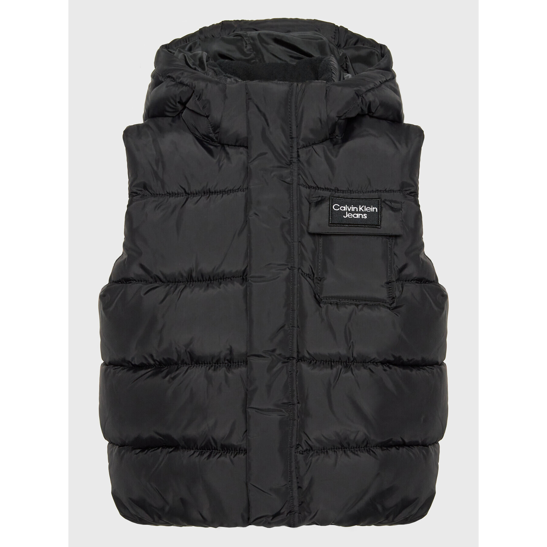 Calvin Klein Jeans Елек IU0IU00299 Черен Regular Fit - Pepit.bg