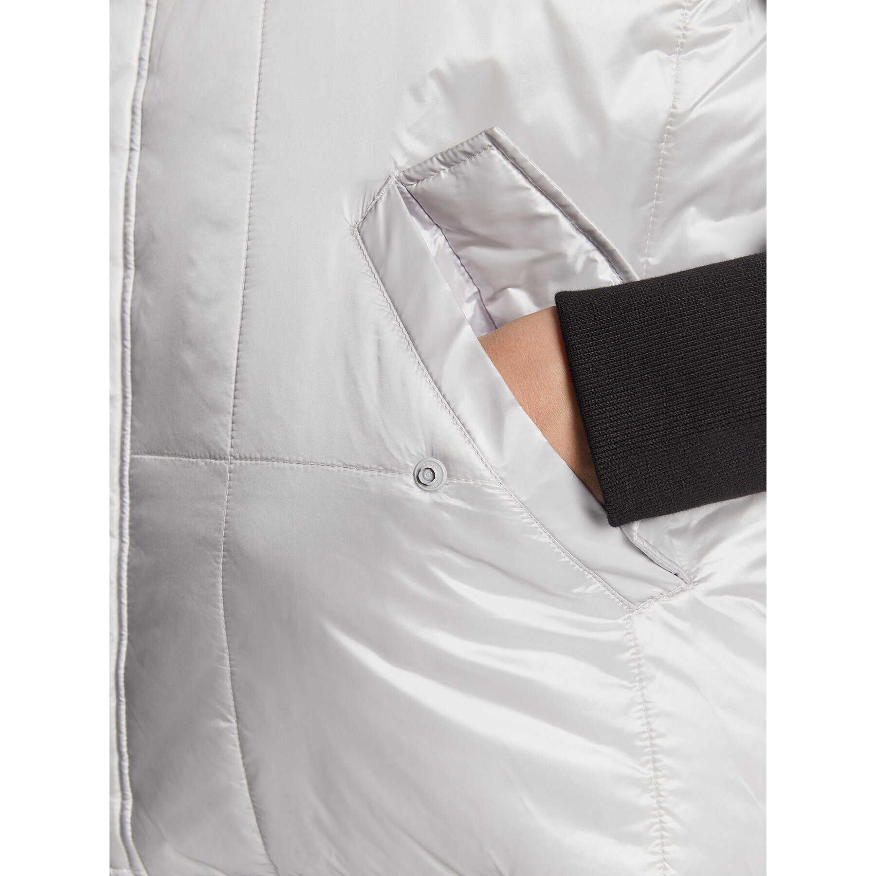 Calvin Klein Jeans Елек J30J322500 Бял Regular Fit - Pepit.bg