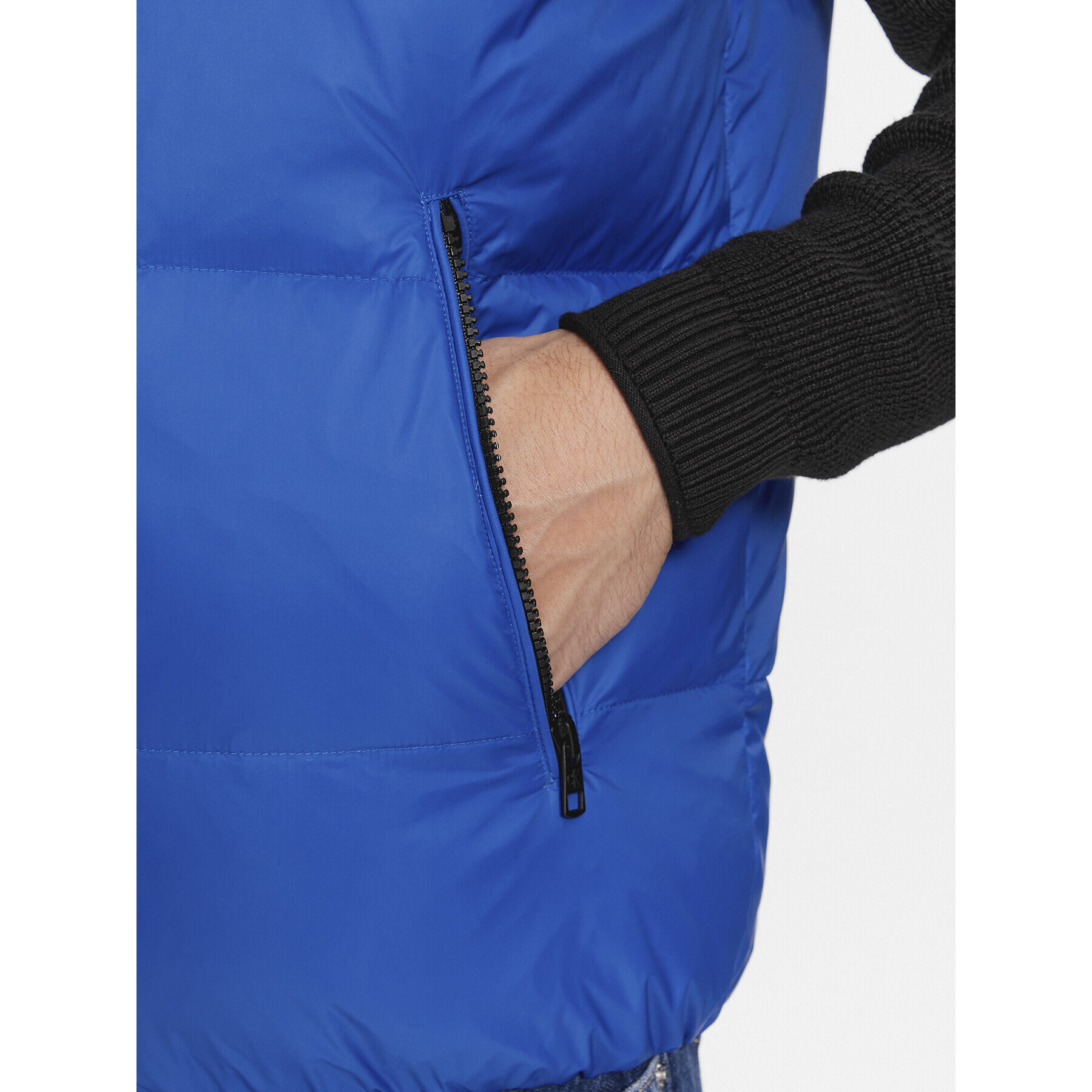 Calvin Klein Jeans Елек J30J323473 Син Regular Fit - Pepit.bg