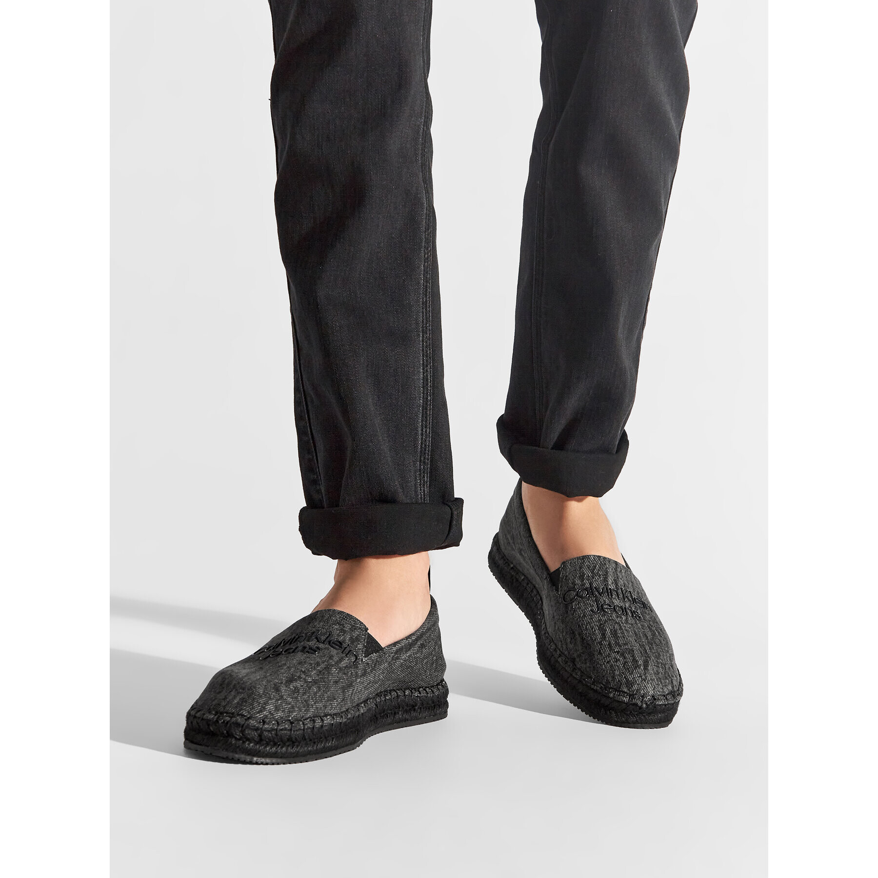 Calvin Klein Jeans Еспадрили Espadrille 2 YM0YM00376 Червен - Pepit.bg