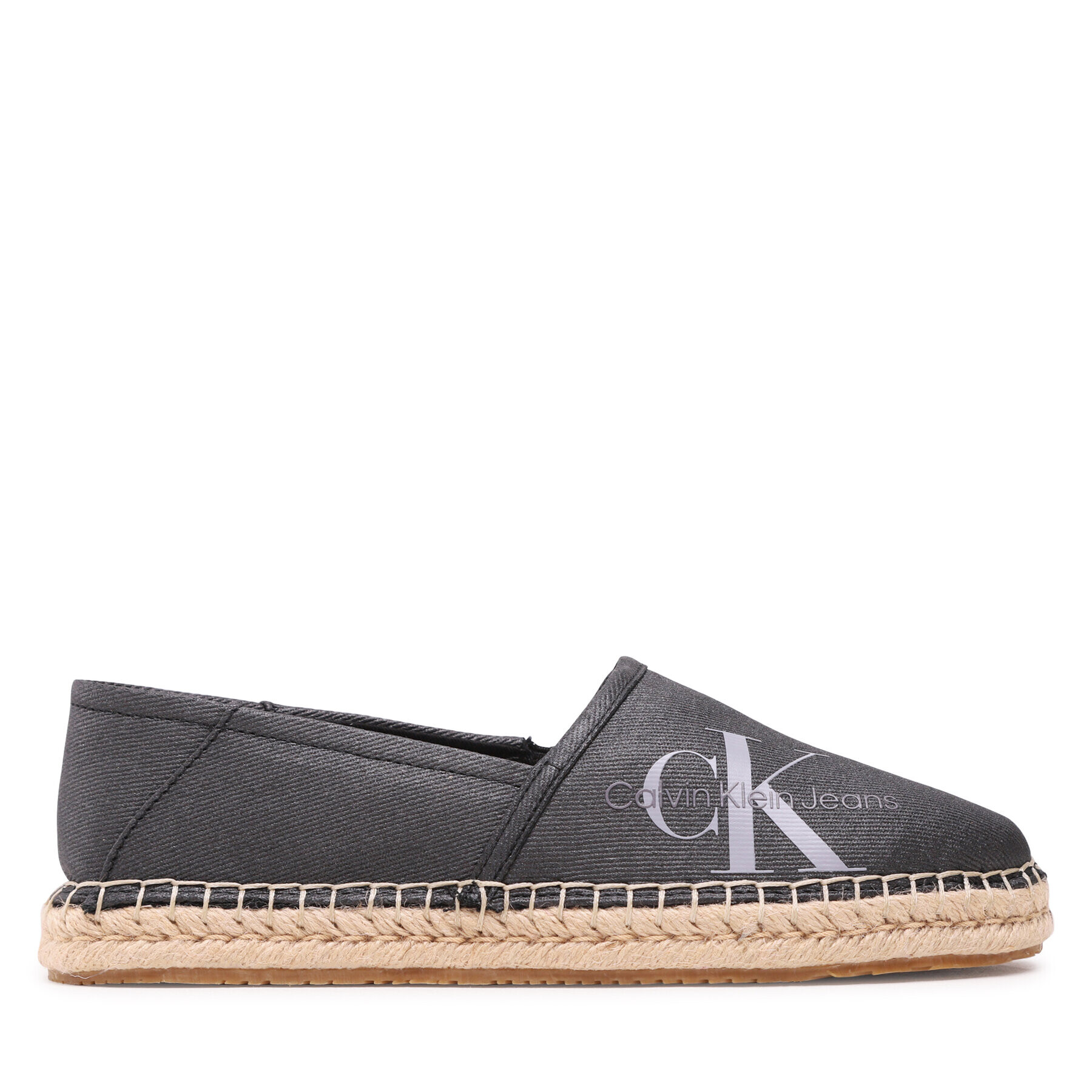 Calvin Klein Jeans Еспадрили Espadrille Co Wn YW0YW01080 Черен - Pepit.bg