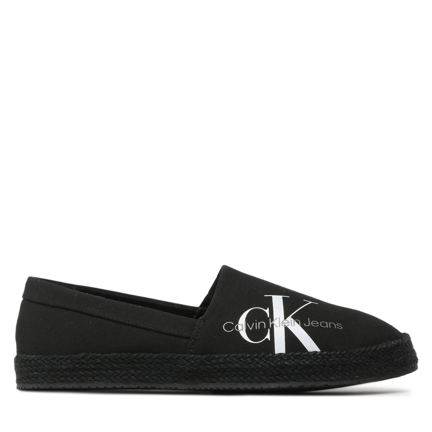 Calvin Klein Jeans Еспадрили Espadrille Co YM0YM00726 Черен - Pepit.bg