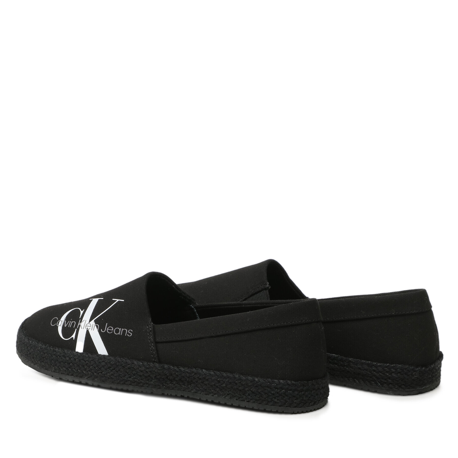 Calvin Klein Jeans Еспадрили Espadrille Co YM0YM00726 Черен - Pepit.bg