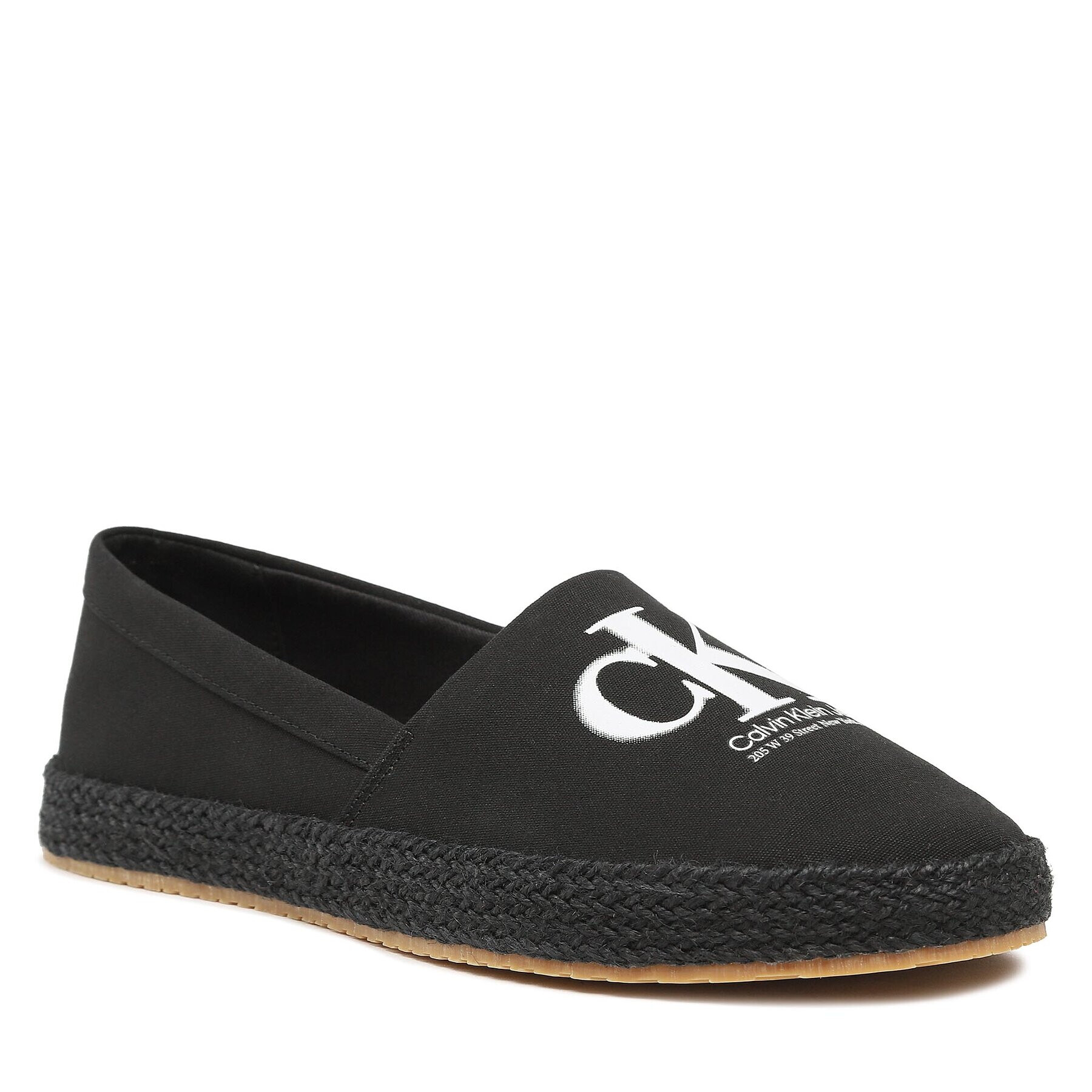 Calvin Klein Jeans Еспадрили Espadrille Ess Monogram YM0YM00654 Черен - Pepit.bg