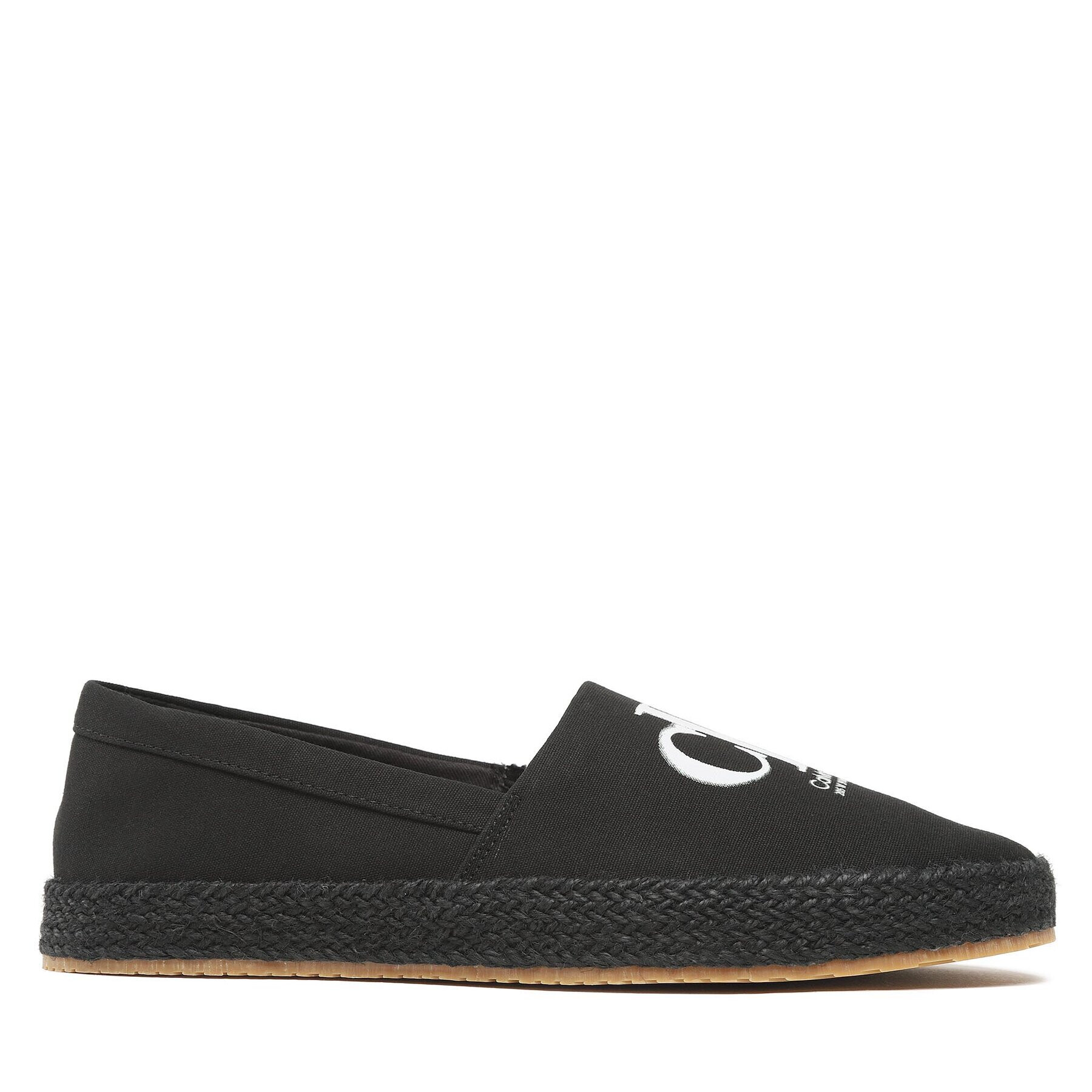 Calvin Klein Jeans Еспадрили Espadrille Ess Monogram YM0YM00654 Черен - Pepit.bg