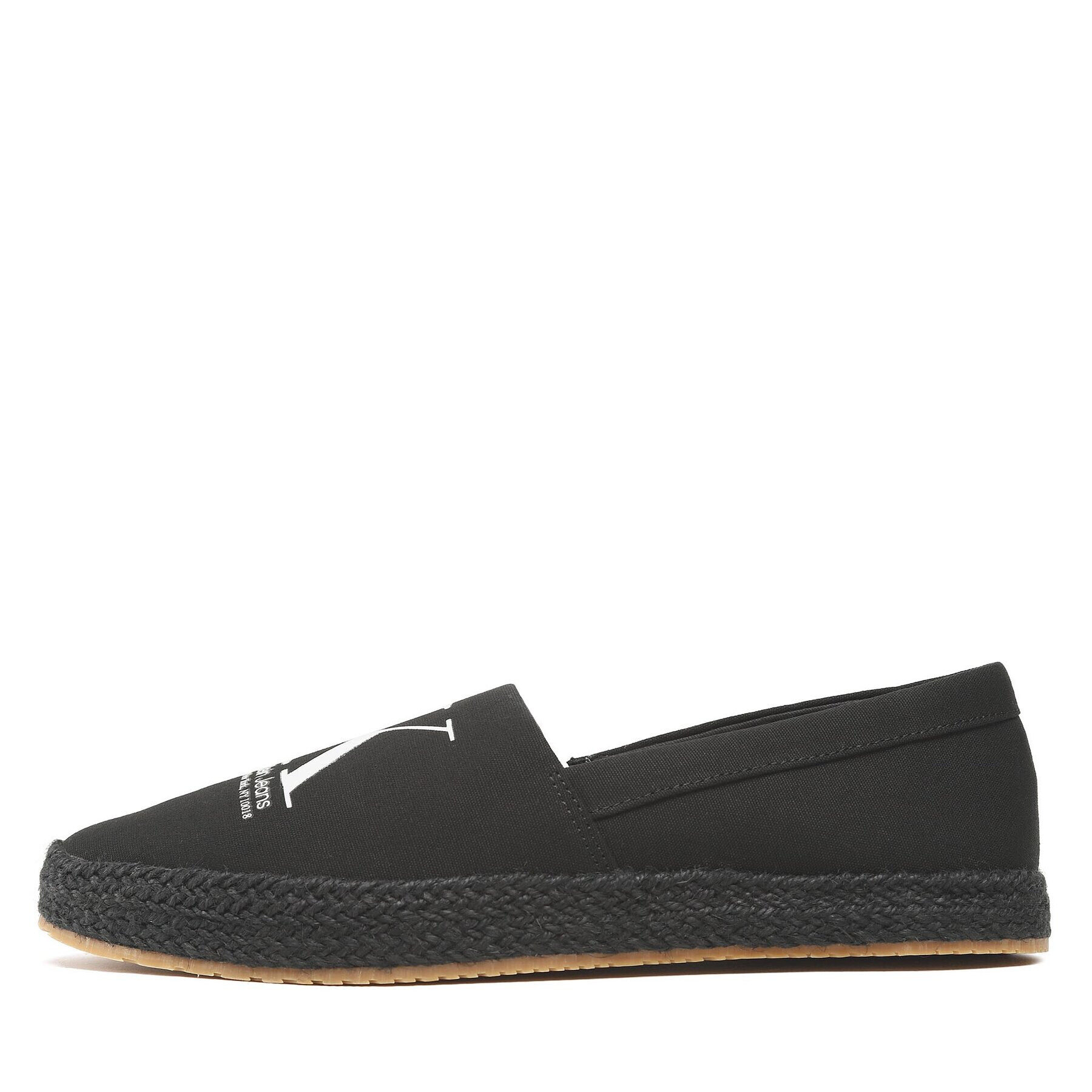 Calvin Klein Jeans Еспадрили Espadrille Ess Monogram YM0YM00654 Черен - Pepit.bg