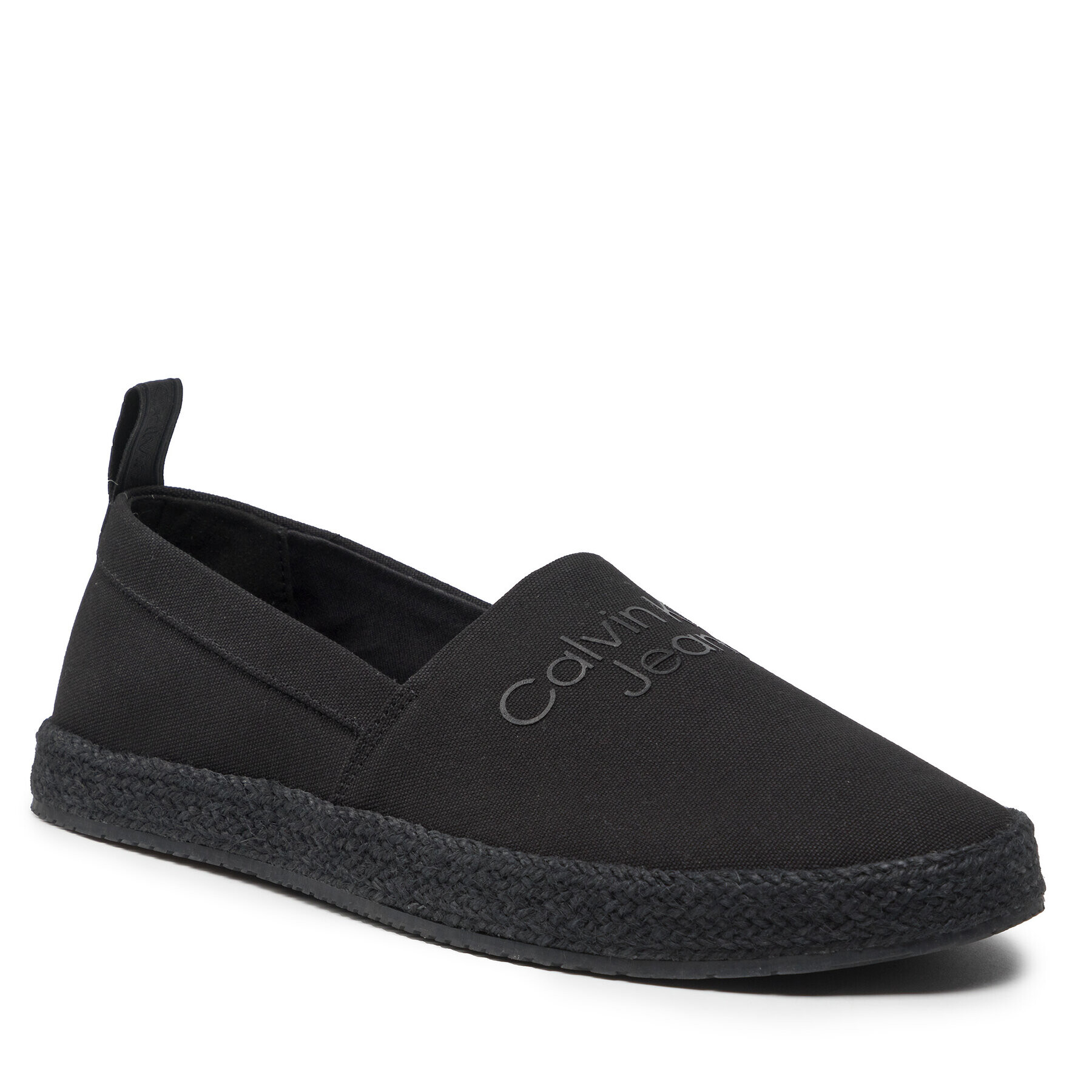 Calvin Klein Jeans Еспадрили Espadrille YM0YM00355 Черен - Pepit.bg