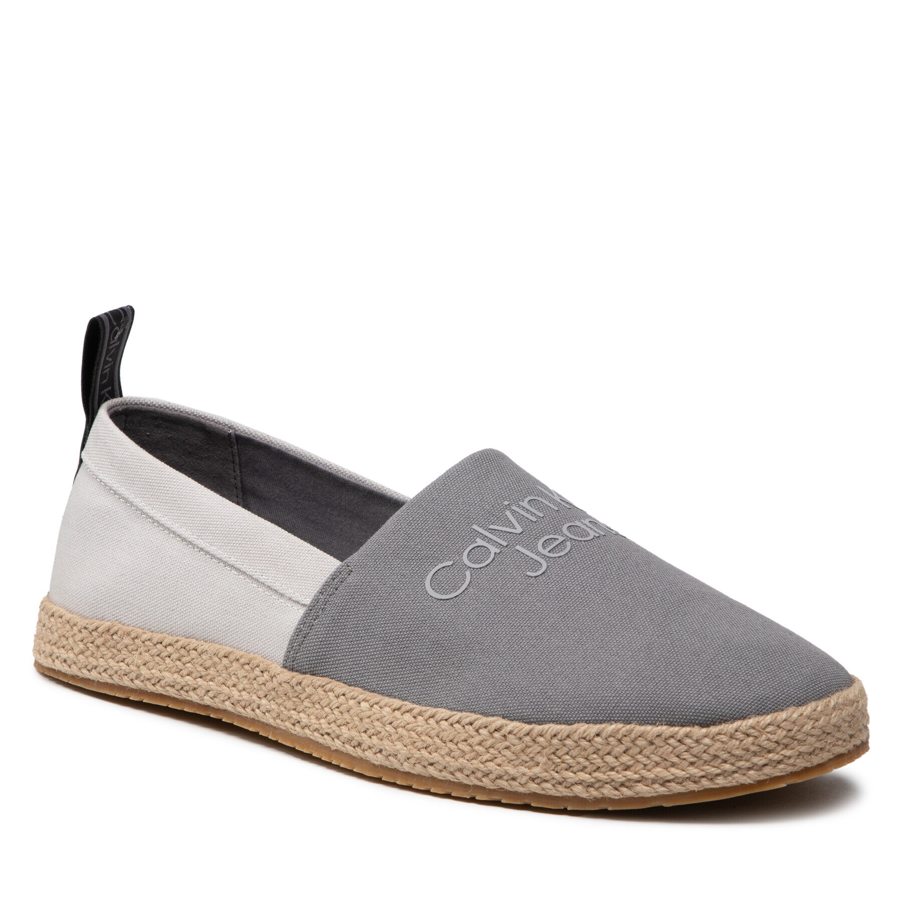Calvin Klein Jeans Еспадрили Espadrille YM0YM00355 Сив - Pepit.bg