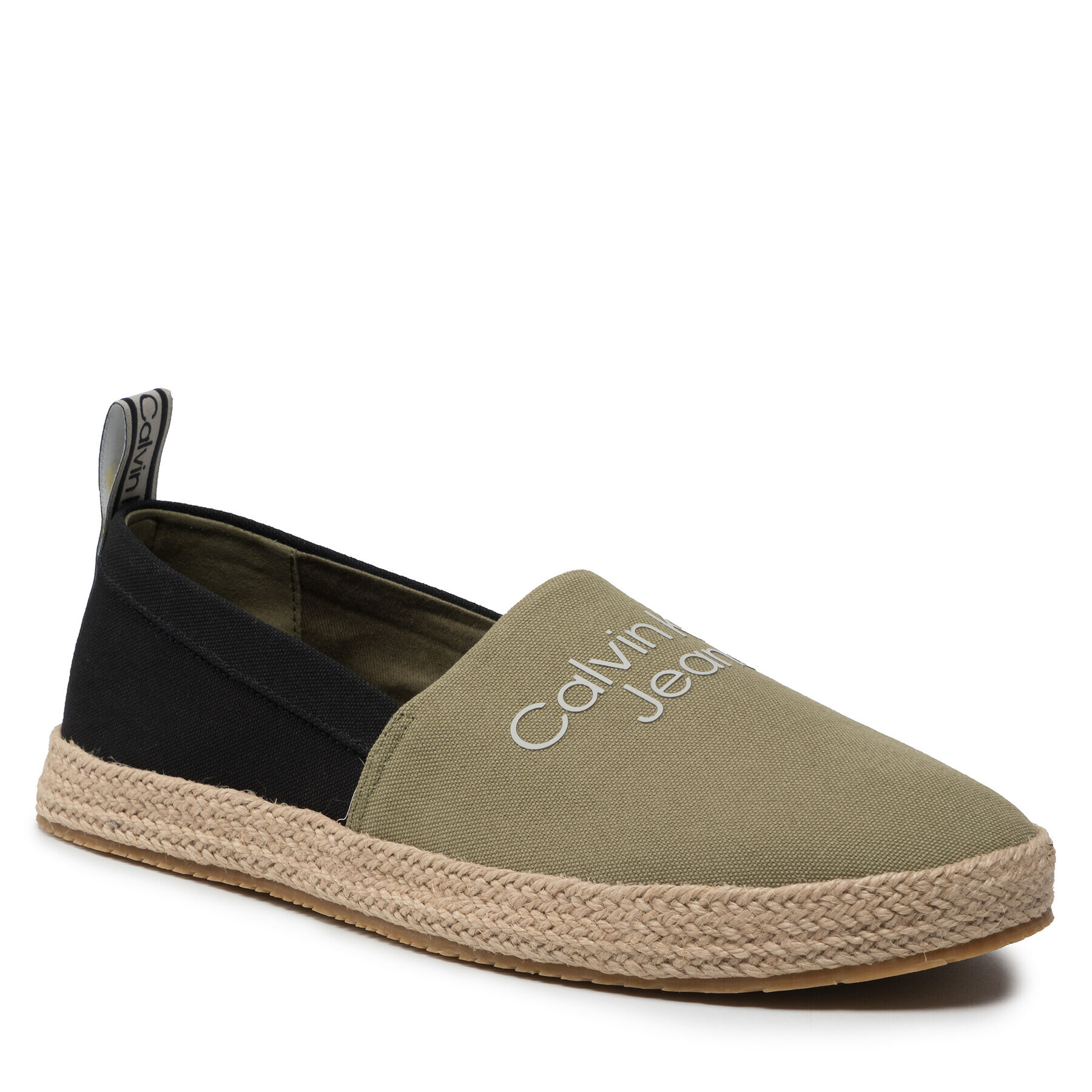 Calvin Klein Jeans Еспадрили Espadrille YM0YM00355 Зелен - Pepit.bg