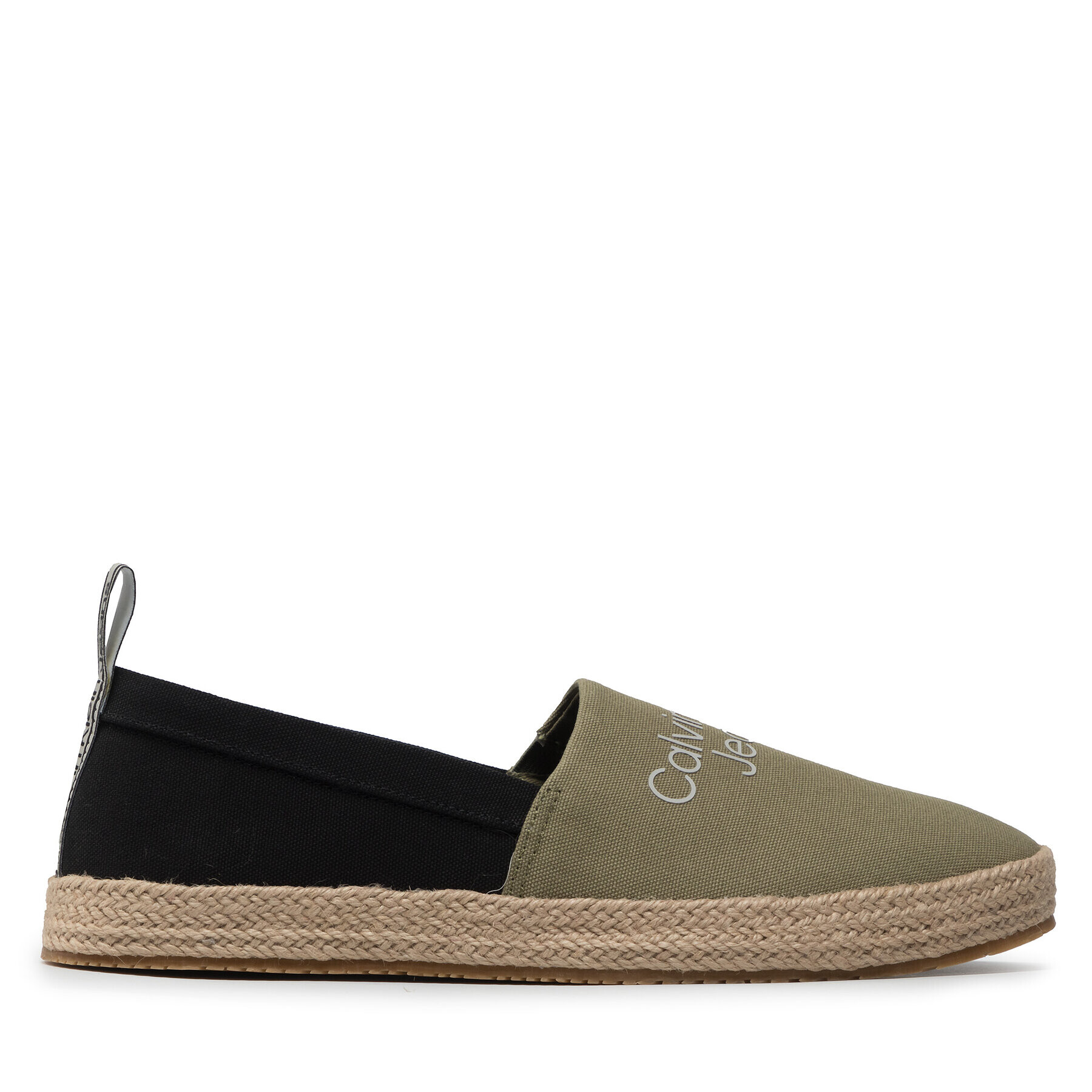 Calvin Klein Jeans Еспадрили Espadrille YM0YM00355 Зелен - Pepit.bg