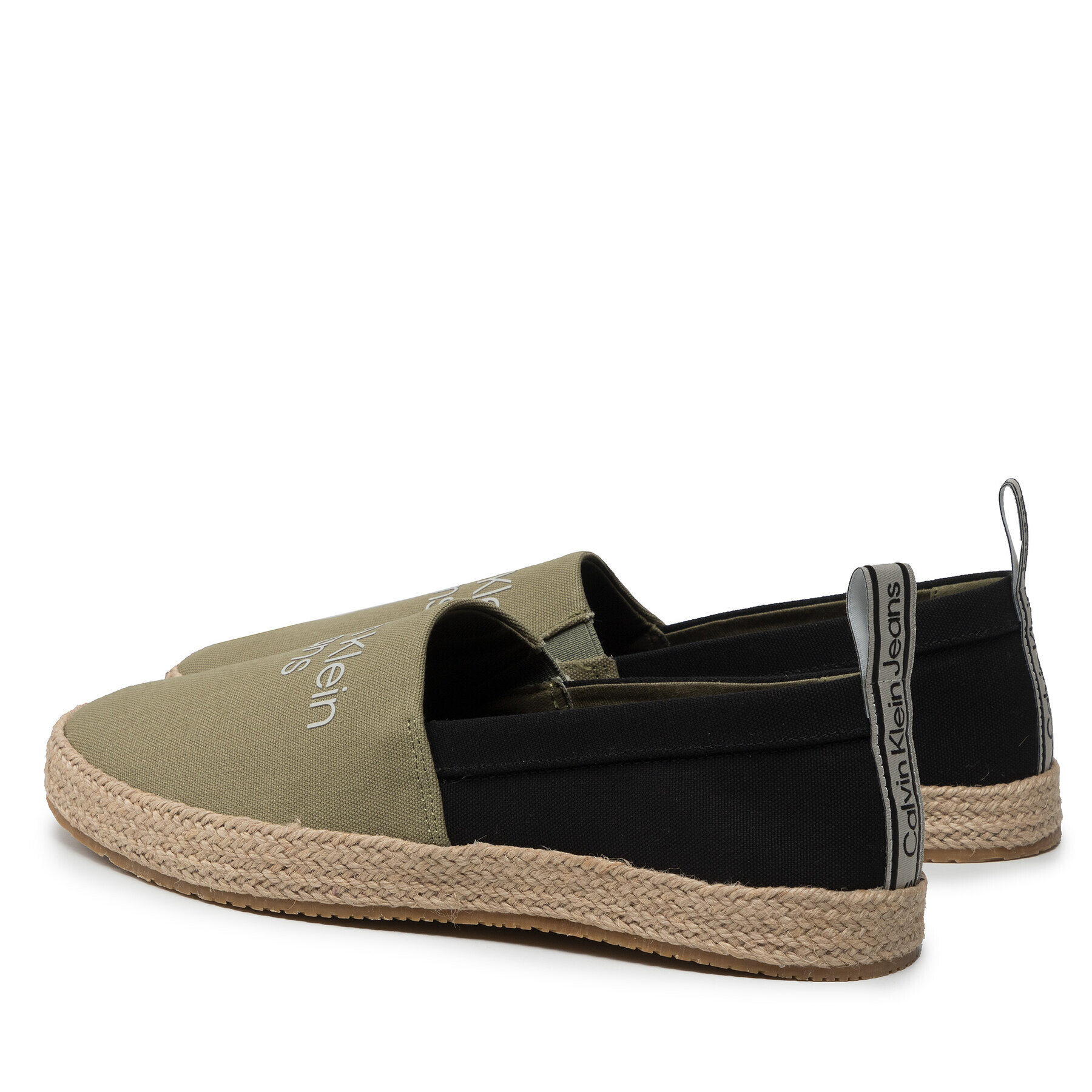 Calvin Klein Jeans Еспадрили Espadrille YM0YM00355 Зелен - Pepit.bg