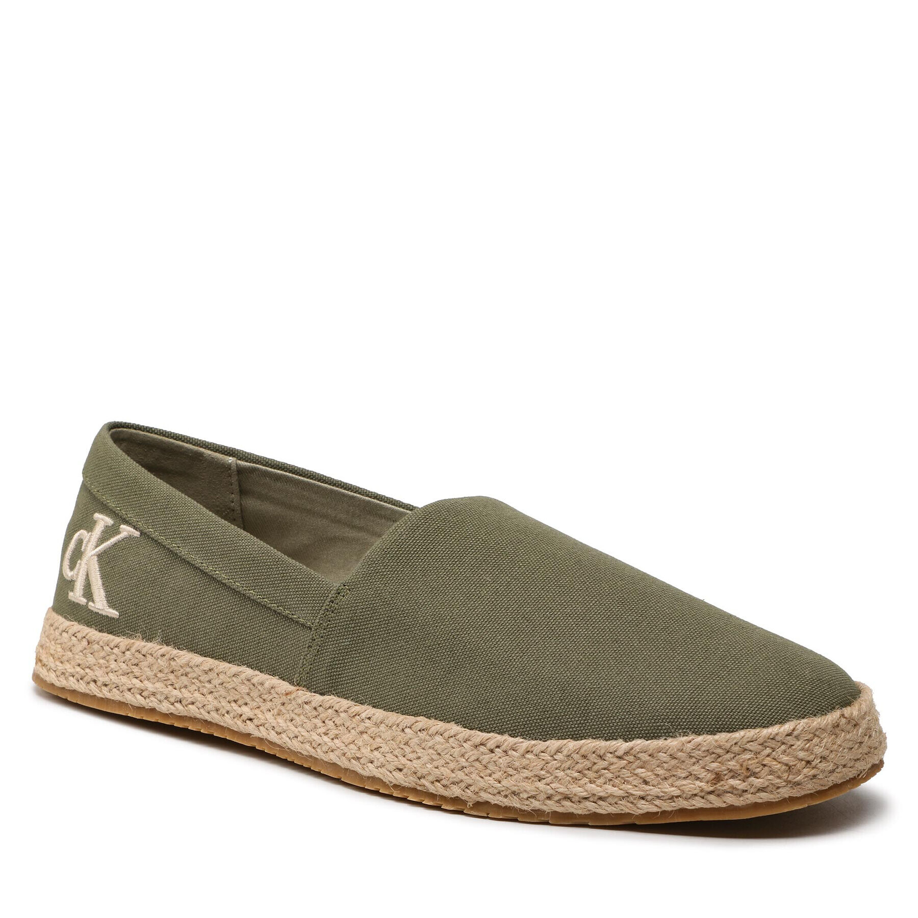 Calvin Klein Jeans Еспадрили Espadrille YM0YM00405 Зелен - Pepit.bg