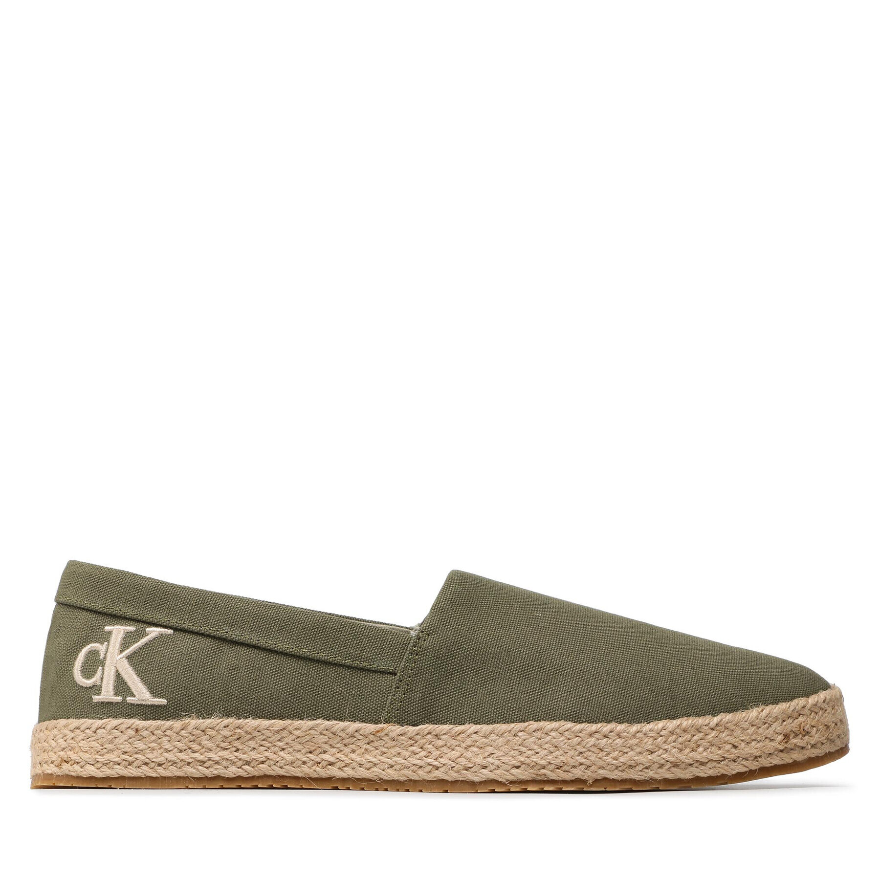 Calvin Klein Jeans Еспадрили Espadrille YM0YM00405 Зелен - Pepit.bg