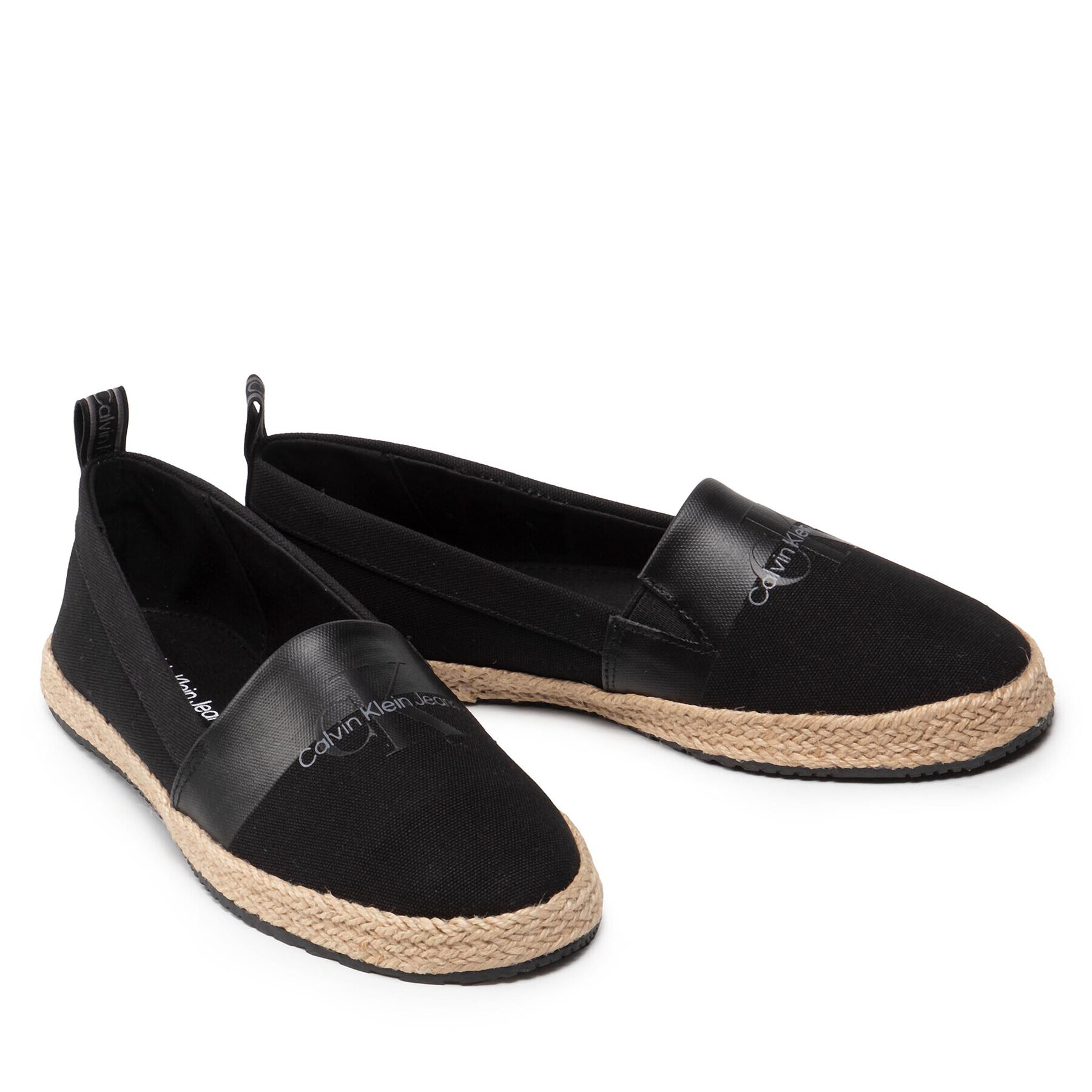 Calvin Klein Jeans Еспадрили Espadrilles 1 YW0YW00576 Черен - Pepit.bg