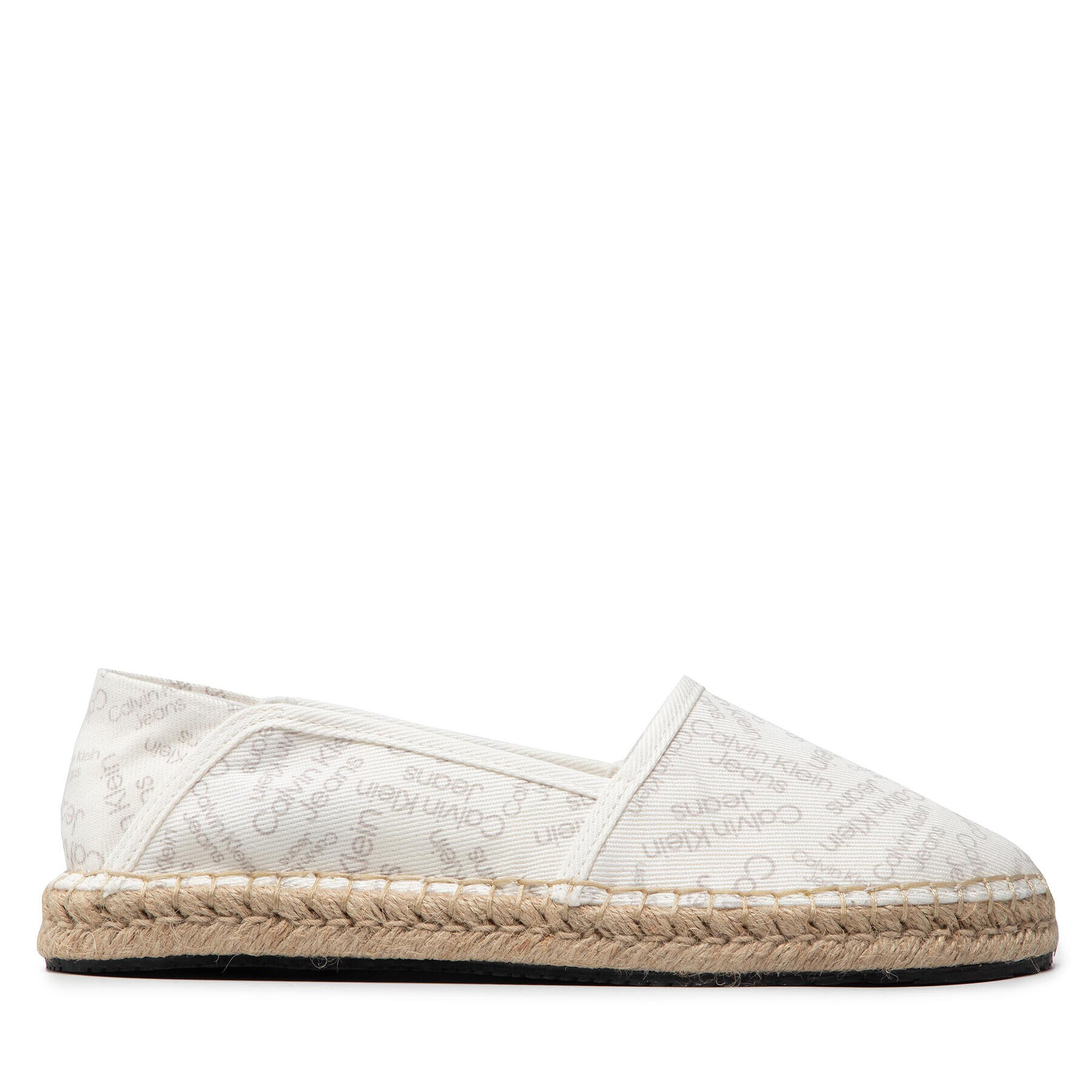 Calvin Klein Jeans Еспадрили Espadrilles Denim White YW0YW00653 Бял - Pepit.bg