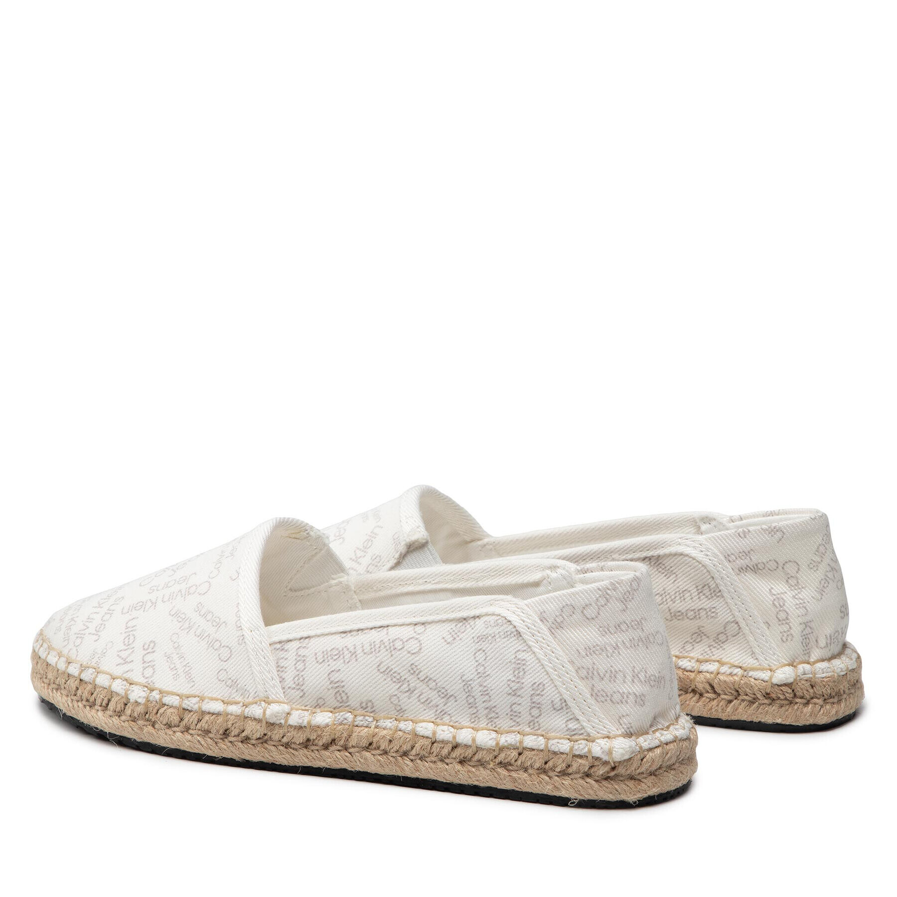 Calvin Klein Jeans Еспадрили Espadrilles Denim White YW0YW00653 Бял - Pepit.bg