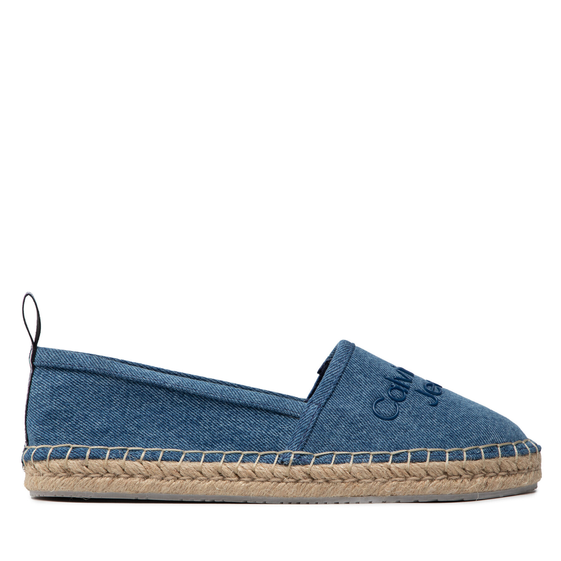 Calvin Klein Jeans Еспадрили Espadrilles Denim YW0YW00577 Син - Pepit.bg