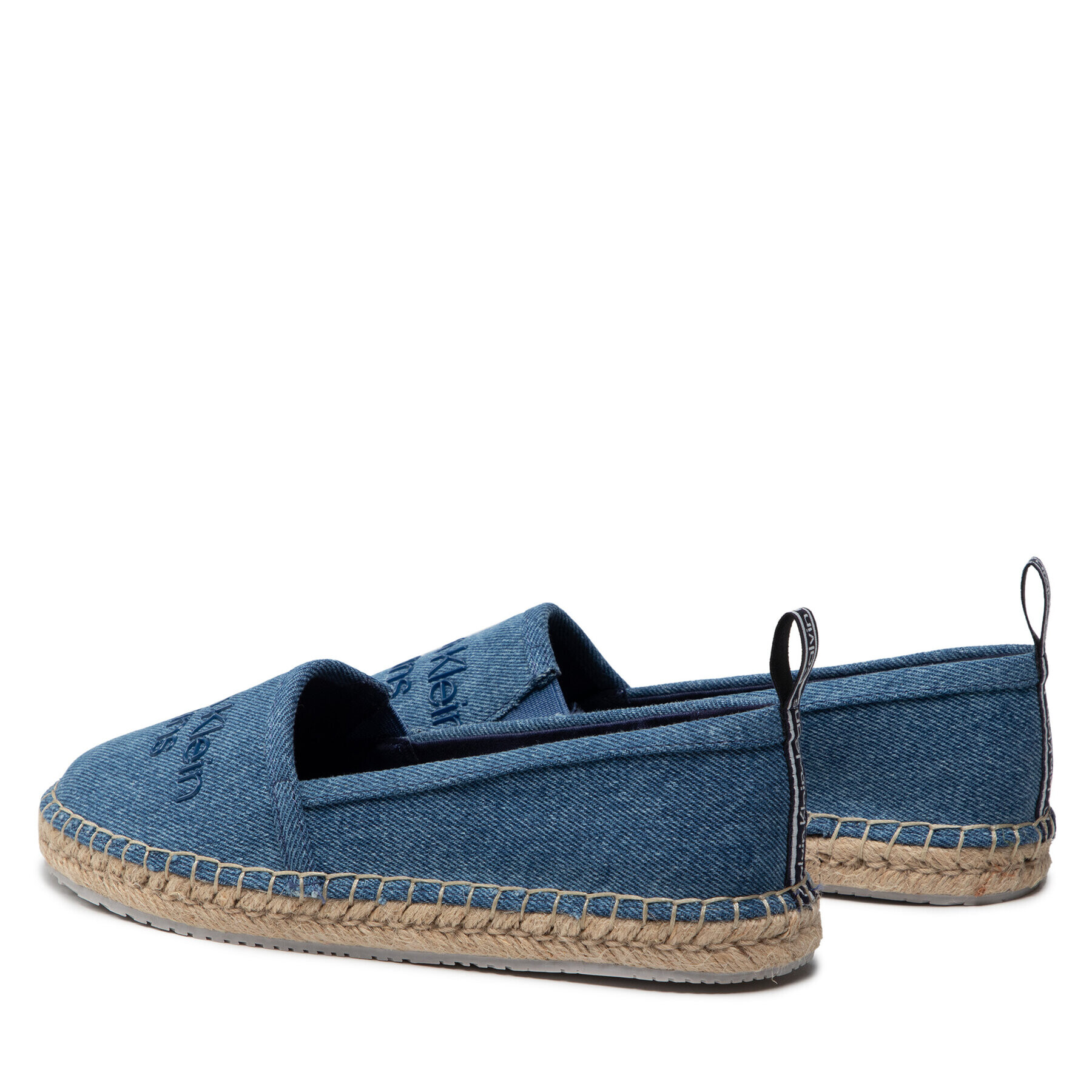 Calvin Klein Jeans Еспадрили Espadrilles Denim YW0YW00577 Син - Pepit.bg
