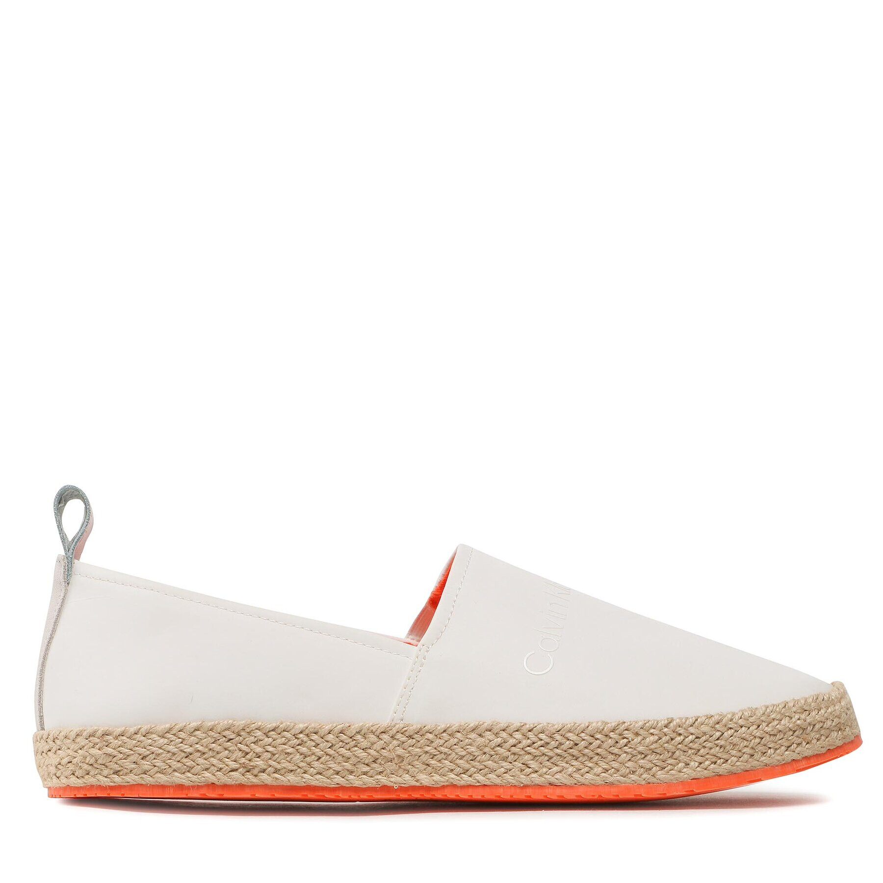 Calvin Klein Jeans Еспадрили Esparille Inst YM0YM00655 Бял - Pepit.bg