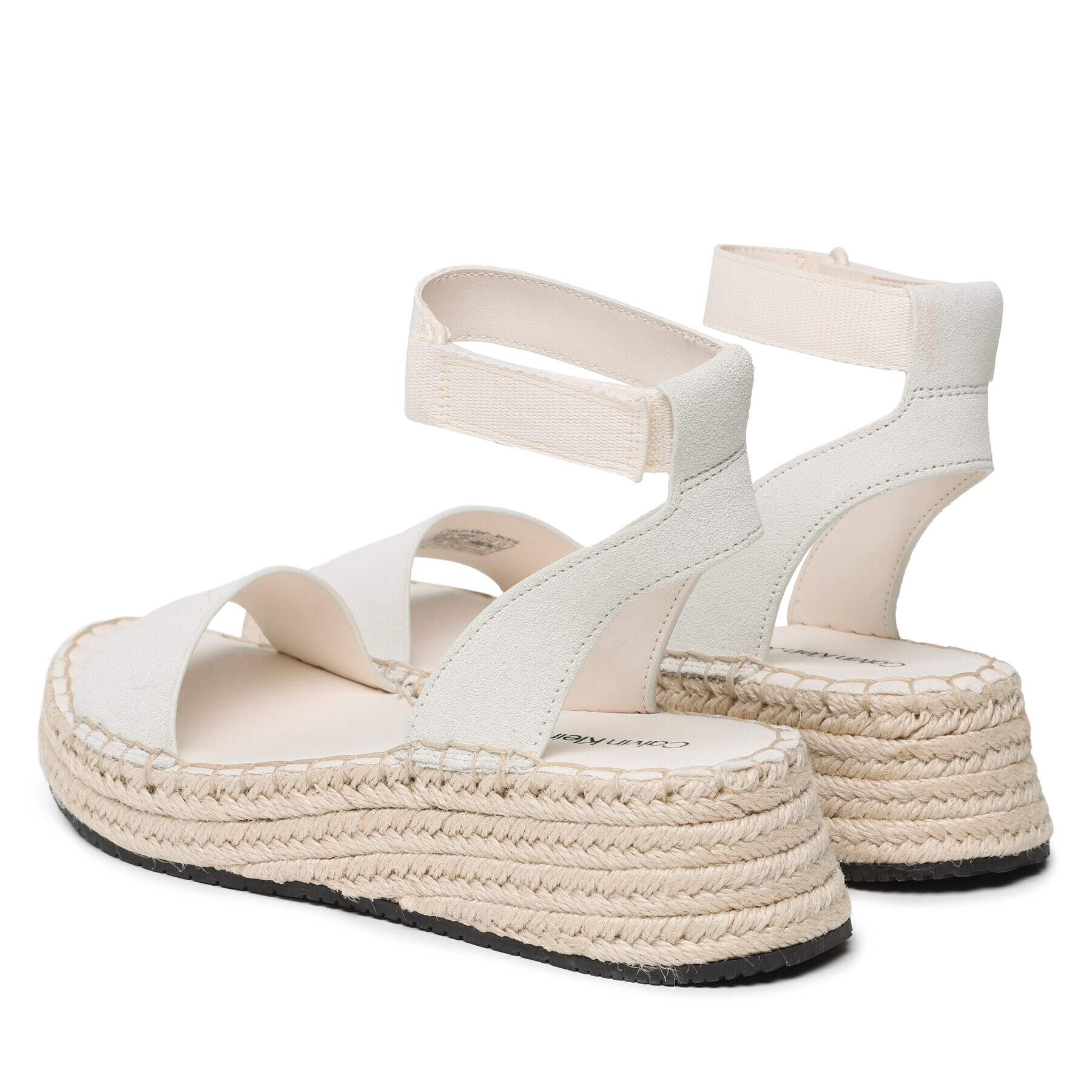 Calvin Klein Jeans Еспадрили Sport Wedge Rope Su Con YW0YW00977 Екрю - Pepit.bg