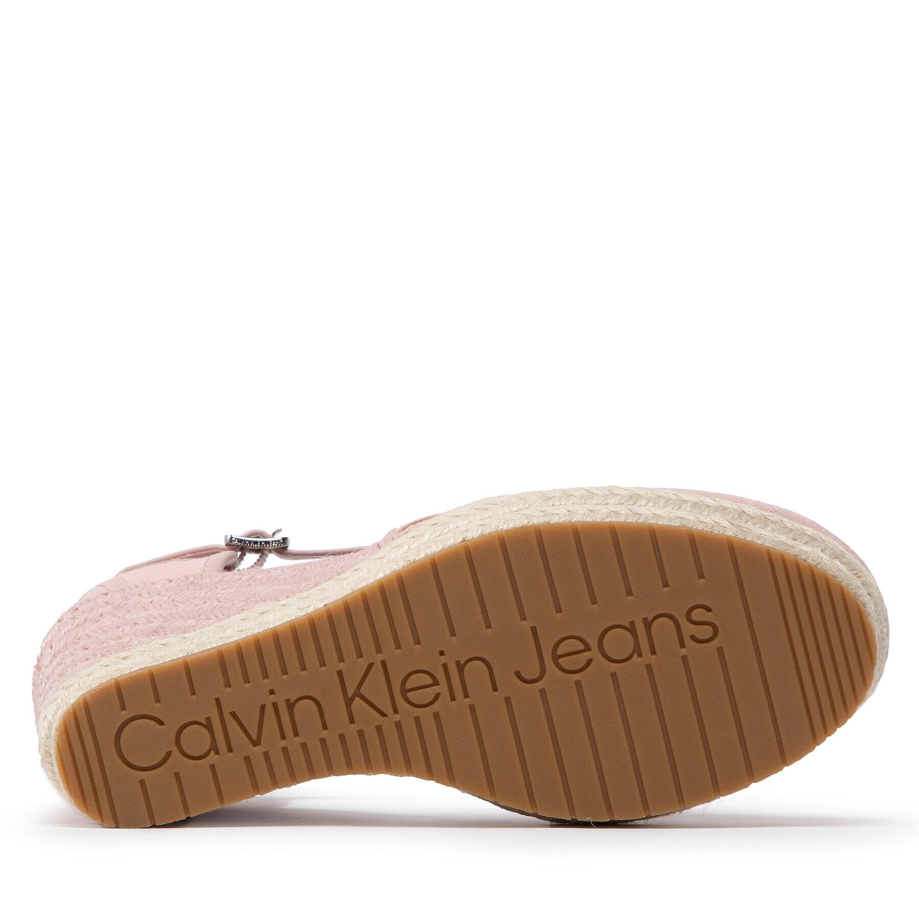 Calvin Klein Jeans Еспадрили Wedge Sandal Close Toe Co YW0YW00569 Розов - Pepit.bg