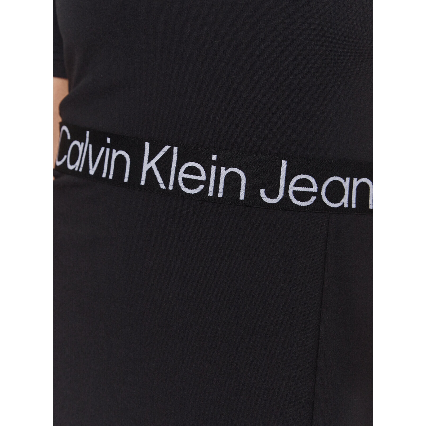 Calvin Klein Jeans Ежедневна рокля J20J221408 Черен Regular Fit - Pepit.bg