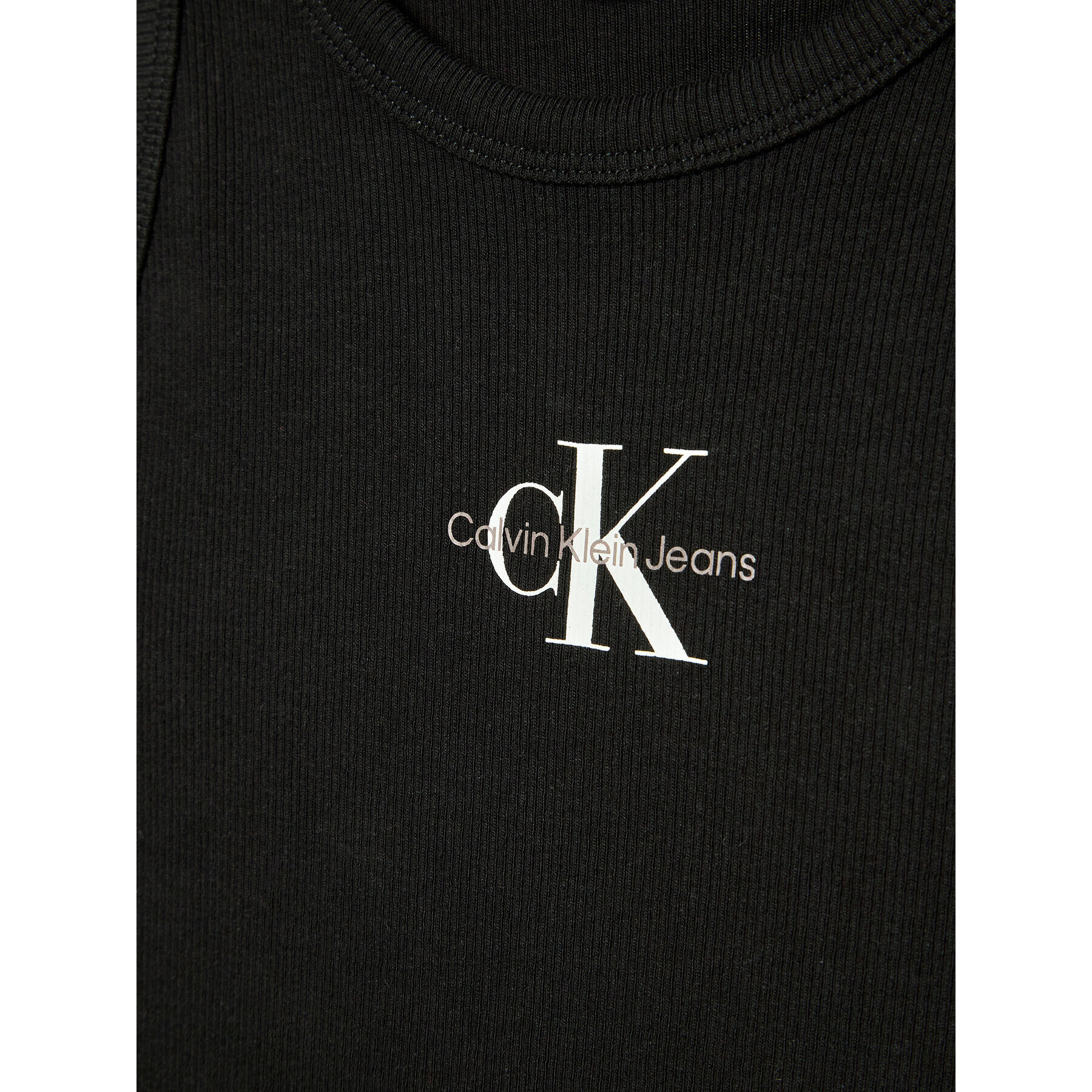 Calvin Klein Jeans Ежедневна рокля Monogram IG0IG01362 Черен Slim Fit - Pepit.bg