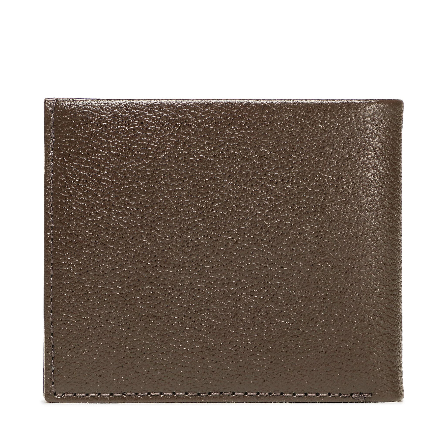 Calvin Klein Jeans Голям мъжки портфейл Micro Pebble Billfold W/Coin K50K507225 Кафяв - Pepit.bg