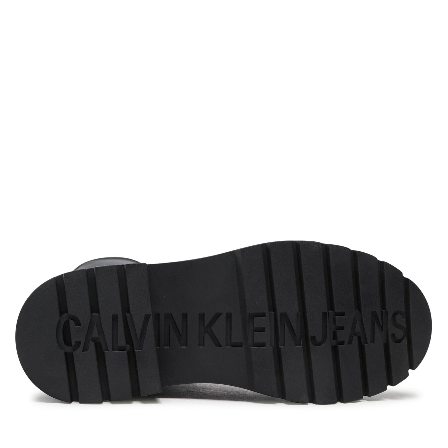 Calvin Klein Jeans Гумени ботуши High Rainboot Neoprene YW0YW00838 Черен - Pepit.bg